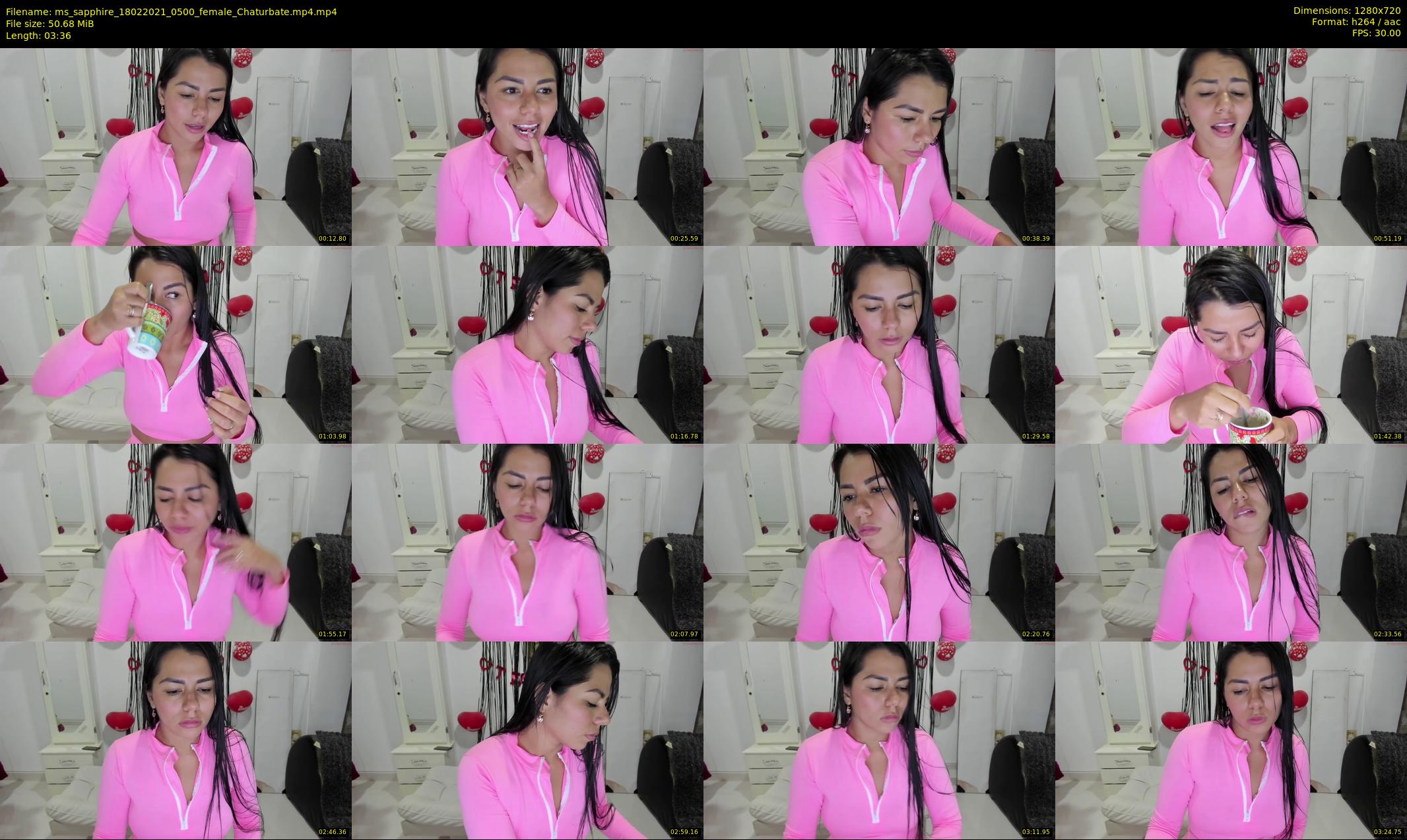ms_sapphire — 4 minute Chaturbate female cam show recording, 720p, Feb 18, 2021