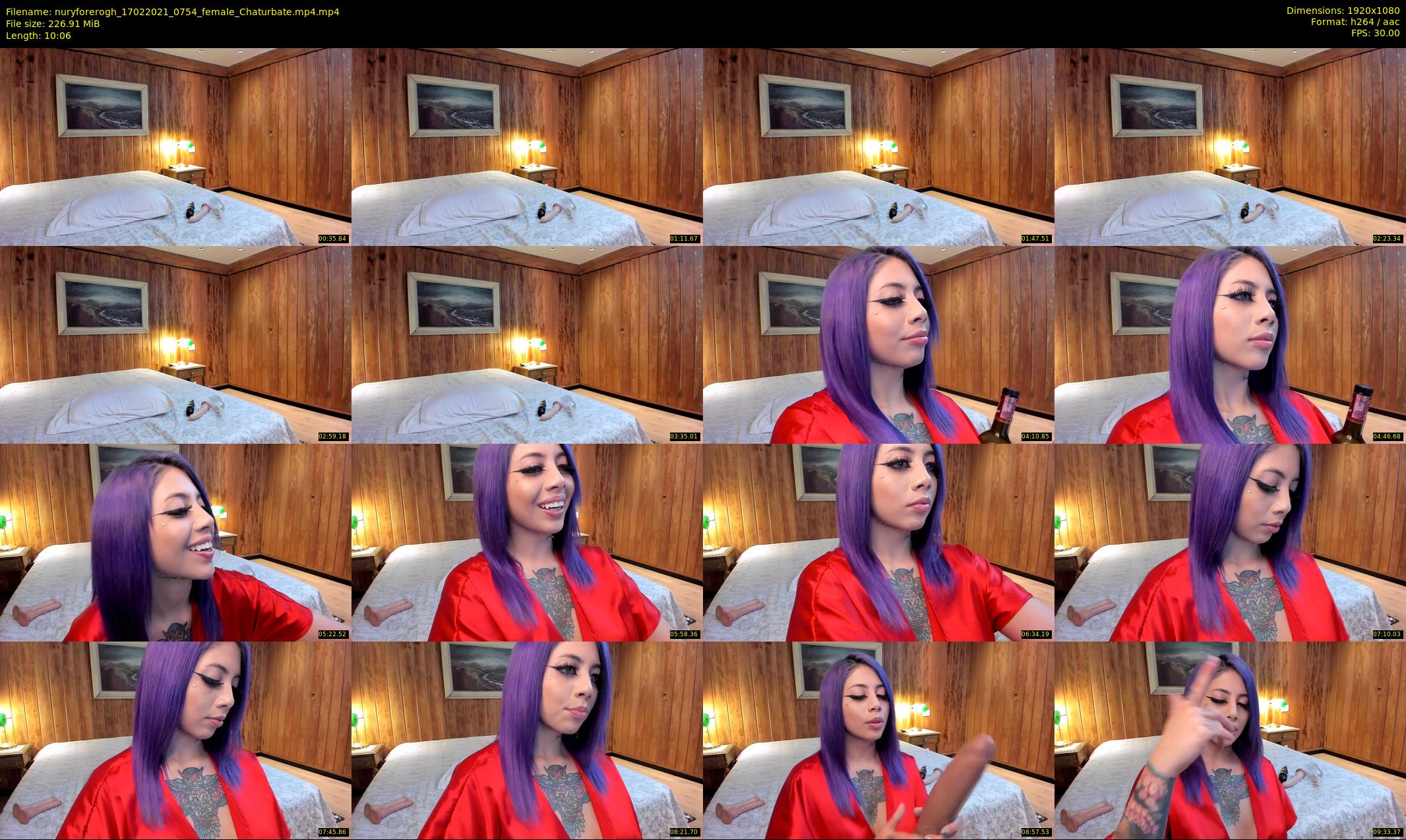 nuryforerogh — 11 minute Chaturbate female cam show recording, 1080p, Feb 17, 2021