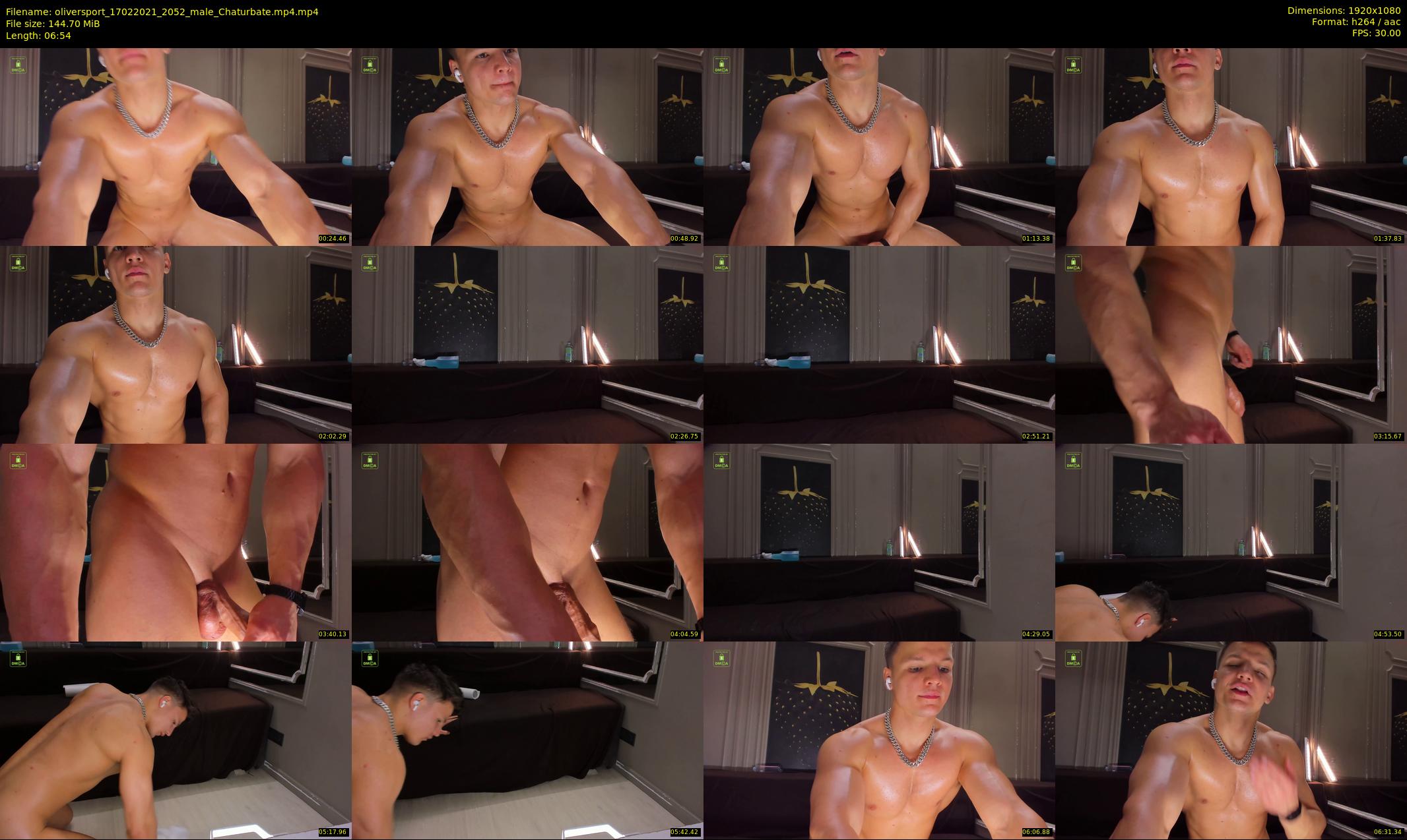 oliversport — 7 minute Chaturbate male cam show recording, 1080p, Feb 17, 2021