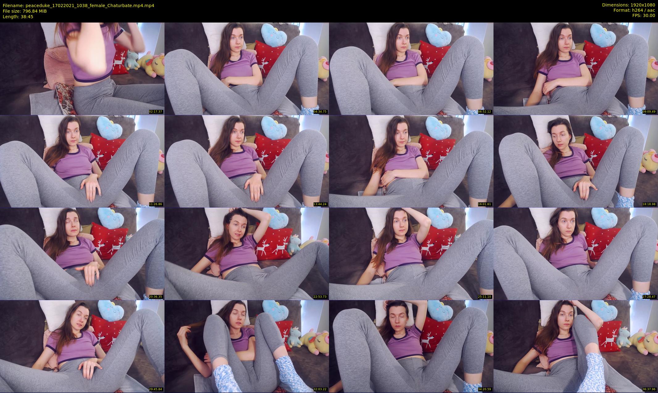 peaceduke — 39 minute Chaturbate female cam show recording, 1080p, Feb 17, 2021