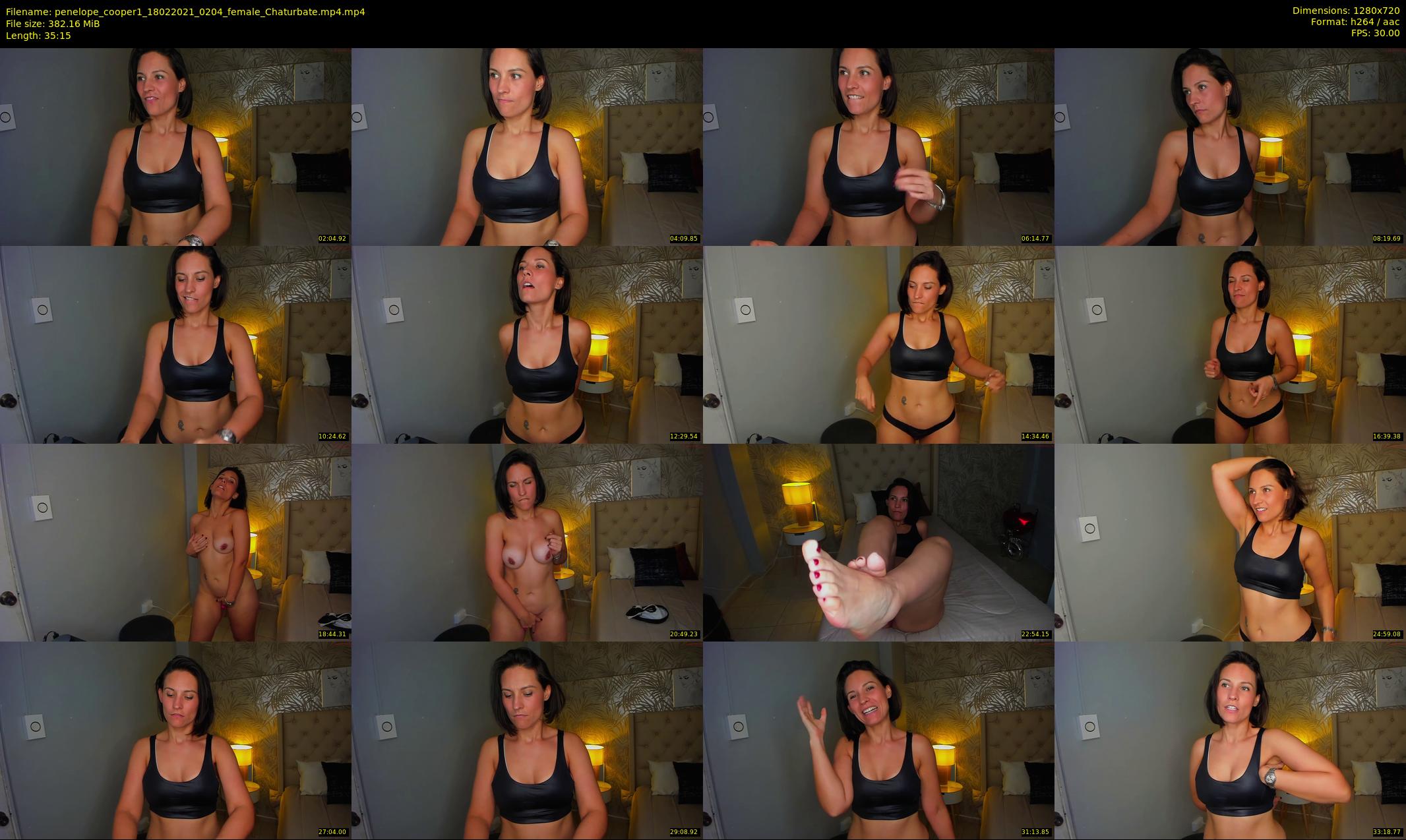 penelope_cooper1 — 36 minute Chaturbate female cam show recording, 720p, Feb 18, 2021