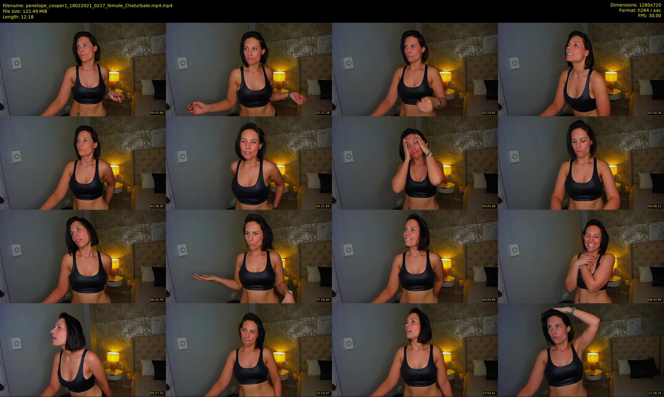 penelope_cooper1 — 13 minute Chaturbate female cam show recording, 720p, Feb 18, 2021