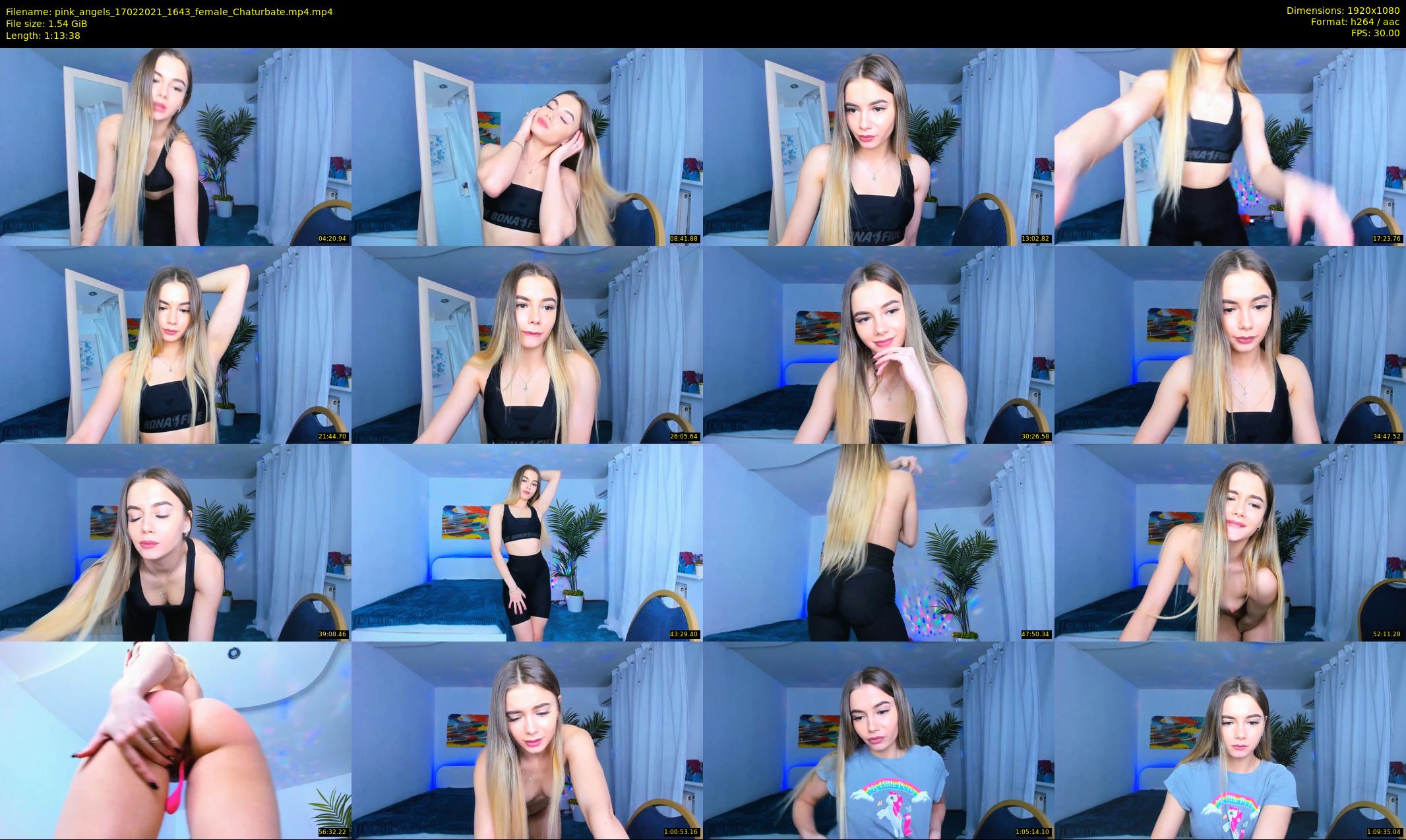 pink_angels — 74 minute Chaturbate couple cam show recording, 1080p, Feb 17, 2021