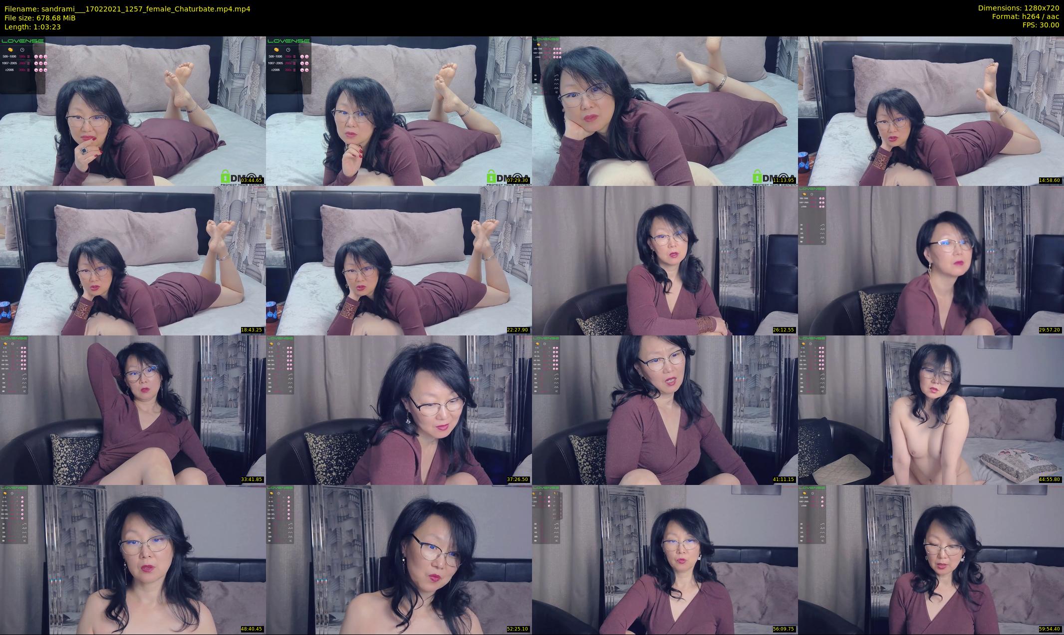 sandrami__ — 64 minute Chaturbate female cam show recording, 720p, Feb 17, 2021