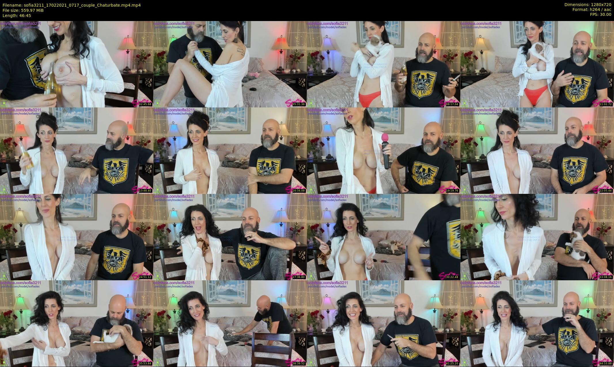 sofia3211 — 47 minute Chaturbate couple cam show recording, 720p, Feb 17, 2021