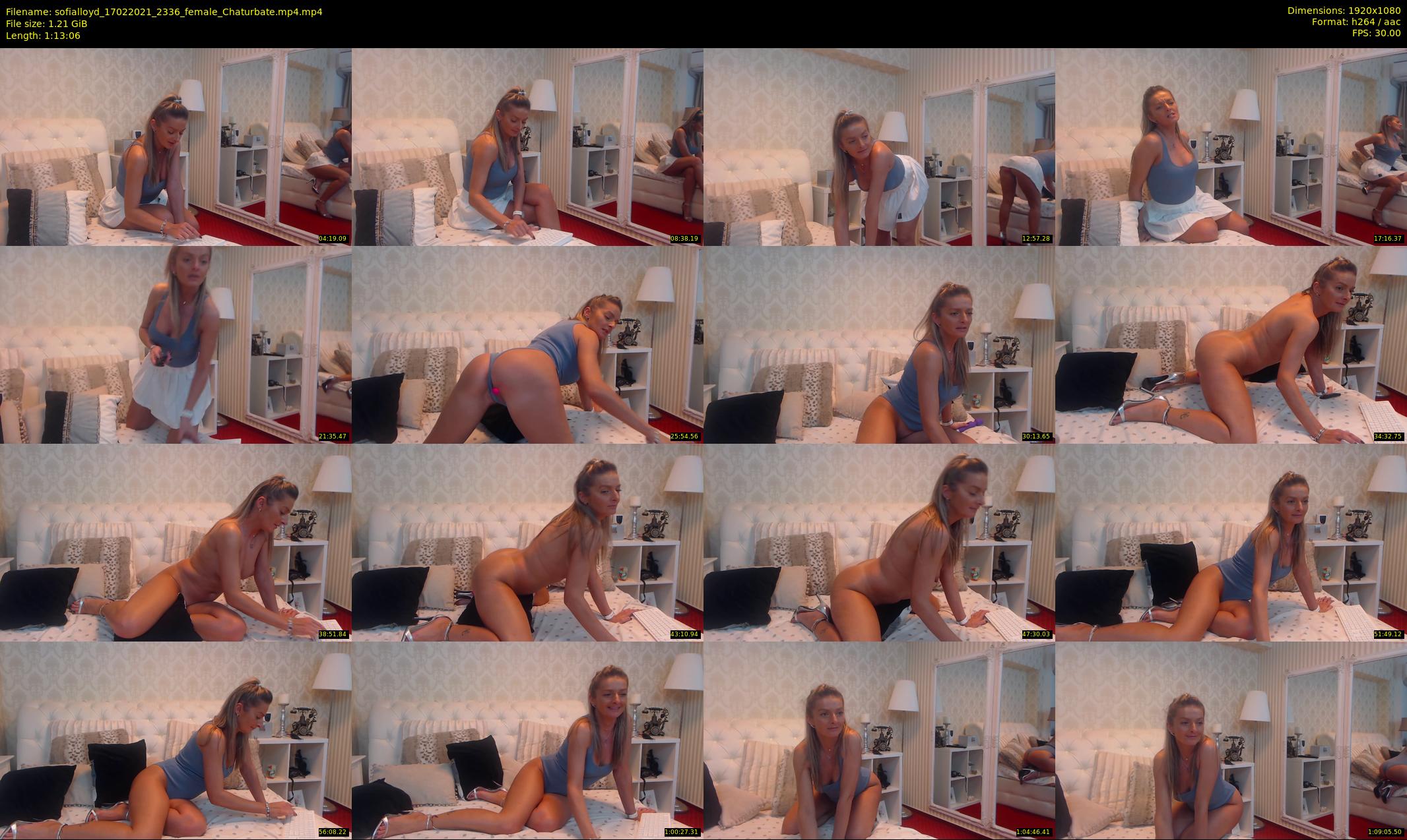 sofialloyd — 74 minute Chaturbate female cam show recording, 1080p, Feb 17, 2021