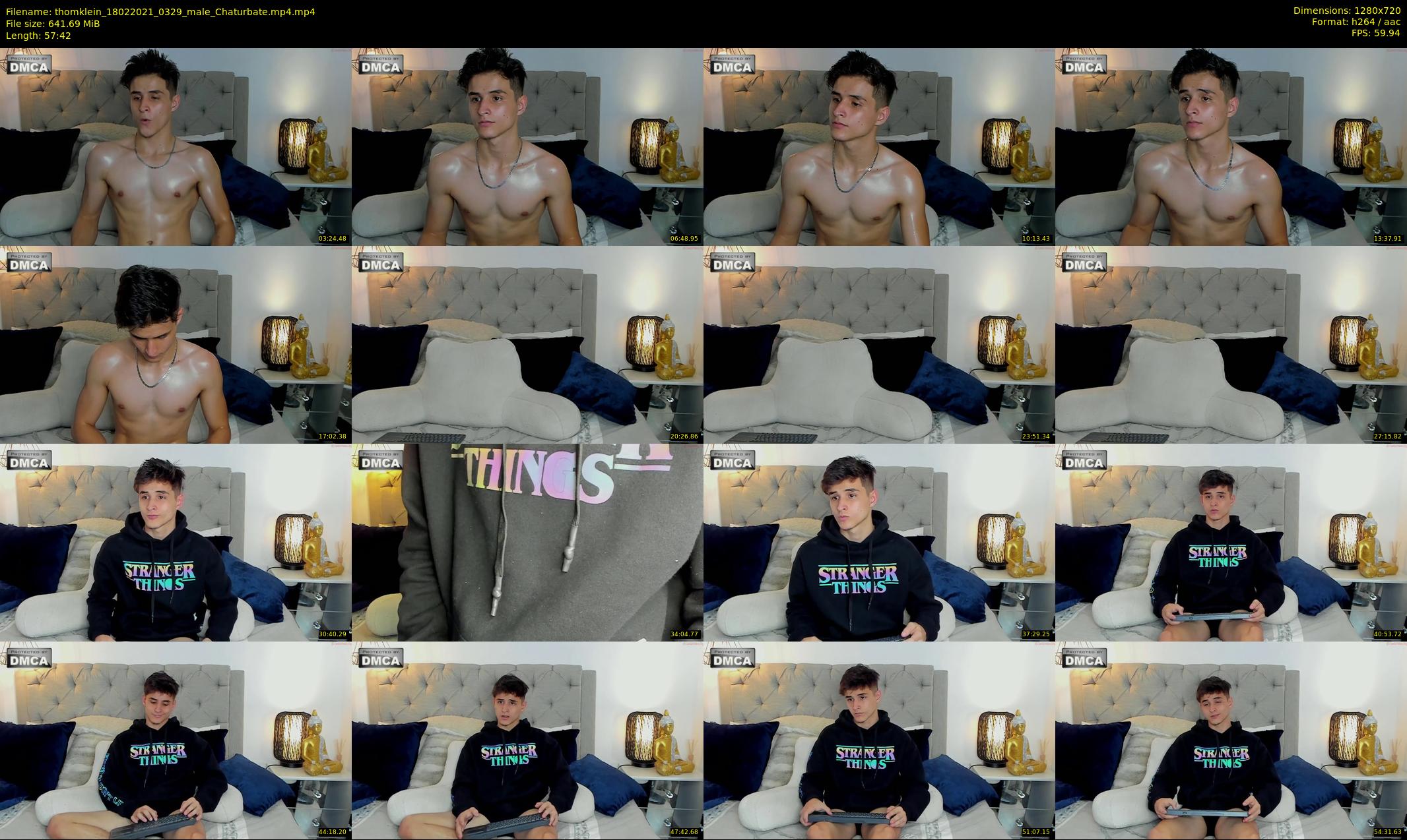 thomklein — 58 minute Chaturbate male cam show recording, 720p, Feb 18, 2021