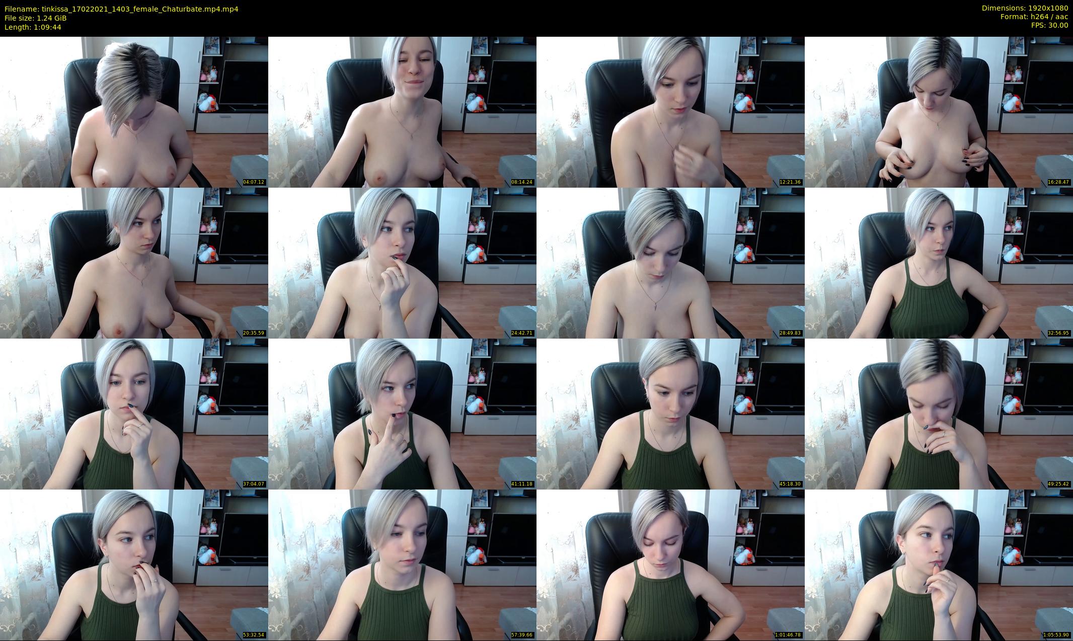 tinkissa — 70 minute Chaturbate couple cam show recording, 1080p, Feb 17, 2021
