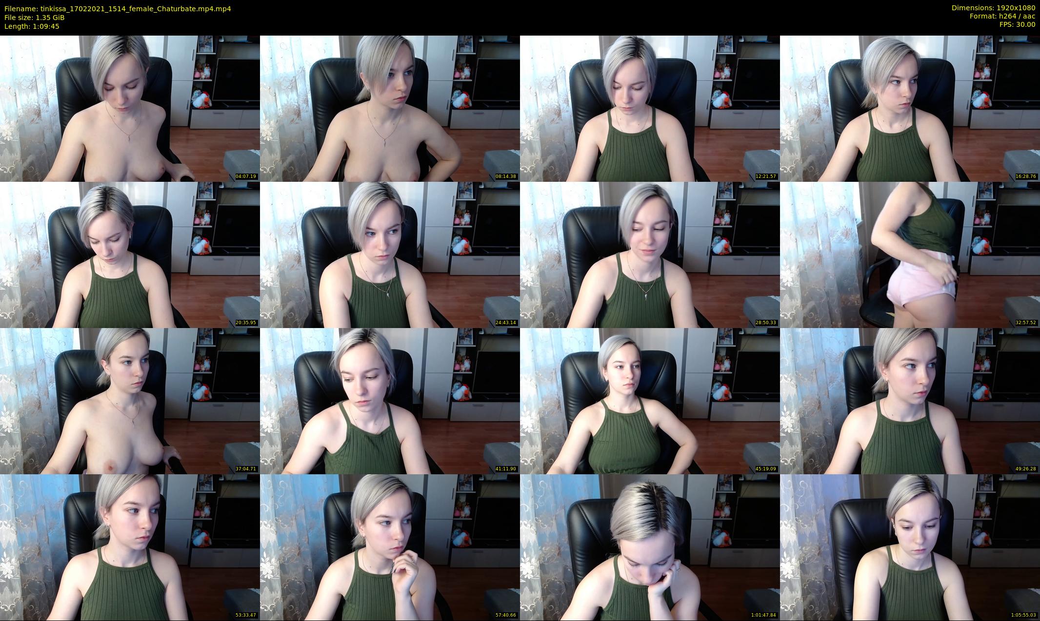 tinkissa — 70 minute Chaturbate couple cam show recording, 1080p, Feb 17, 2021