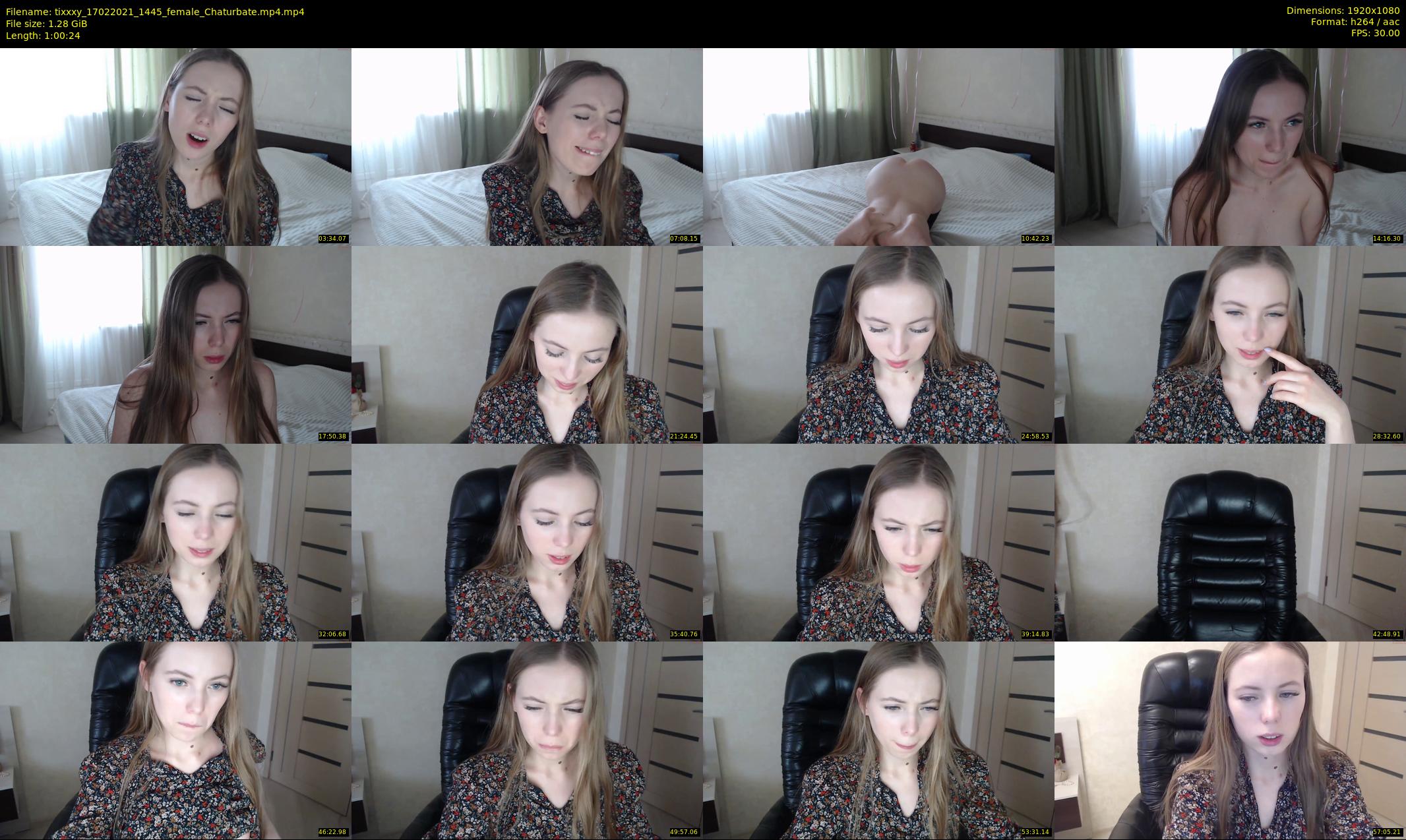 tixxxy — 61 minute Chaturbate female cam show recording, 1080p, Feb 17, 2021