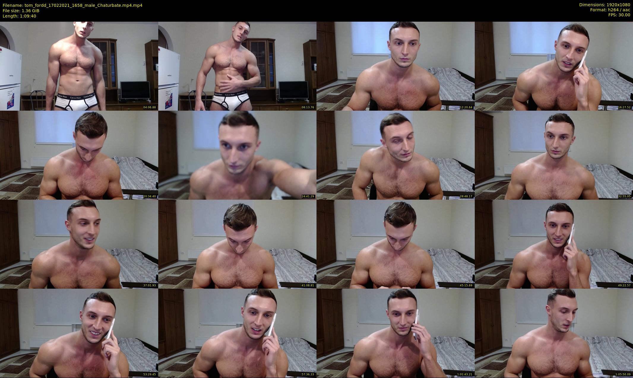 tom_fordd — 70 minute Chaturbate male cam show recording, 1080p, Feb 17, 2021