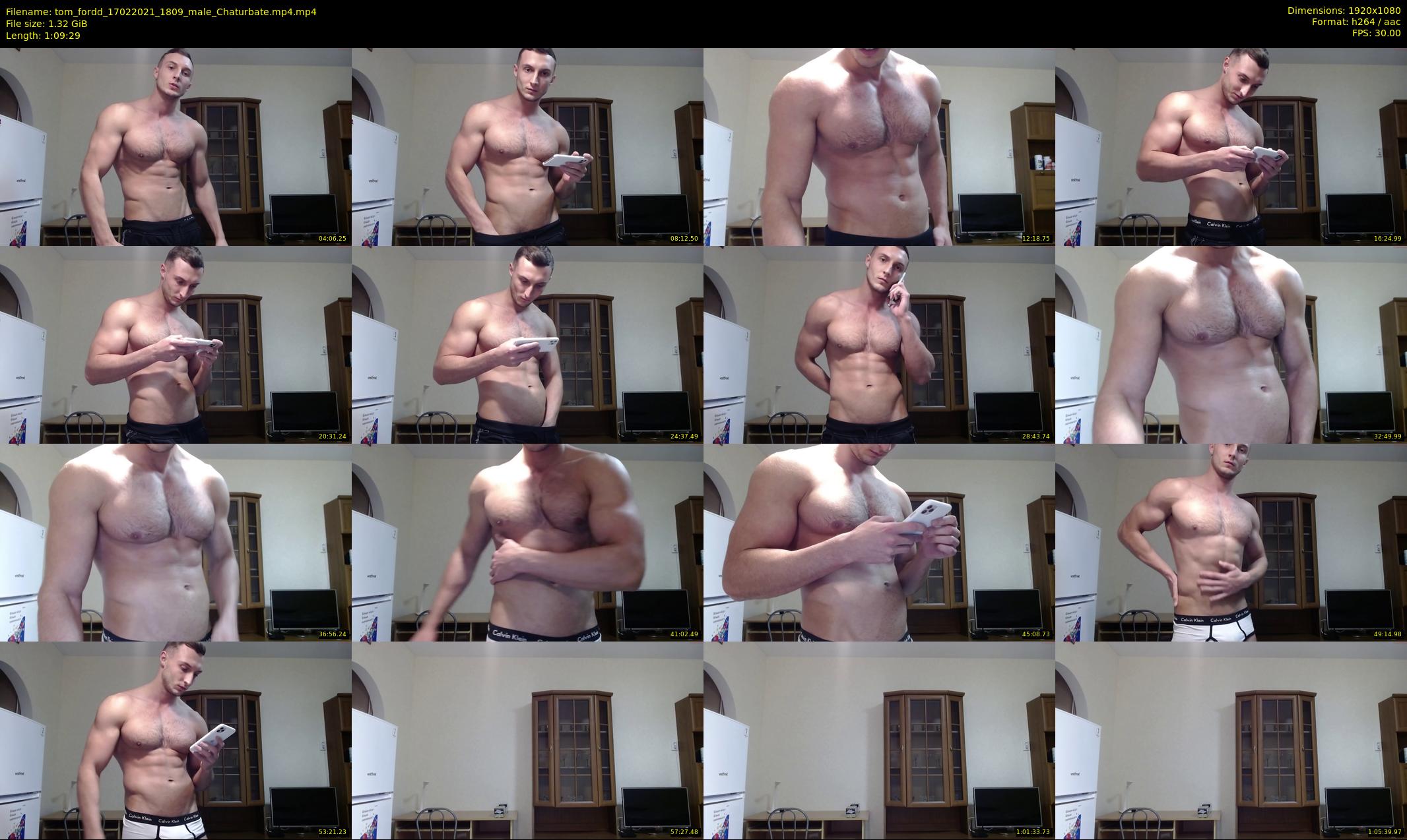 tom_fordd — 70 minute Chaturbate male cam show recording, 1080p, Feb 17, 2021