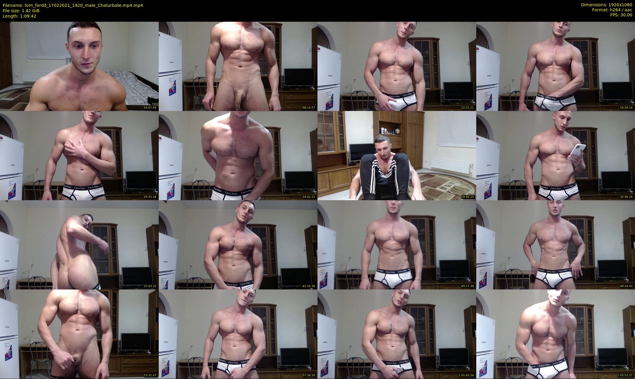 tom_fordd — 70 minute Chaturbate male cam show recording, 1080p, Feb 17, 2021