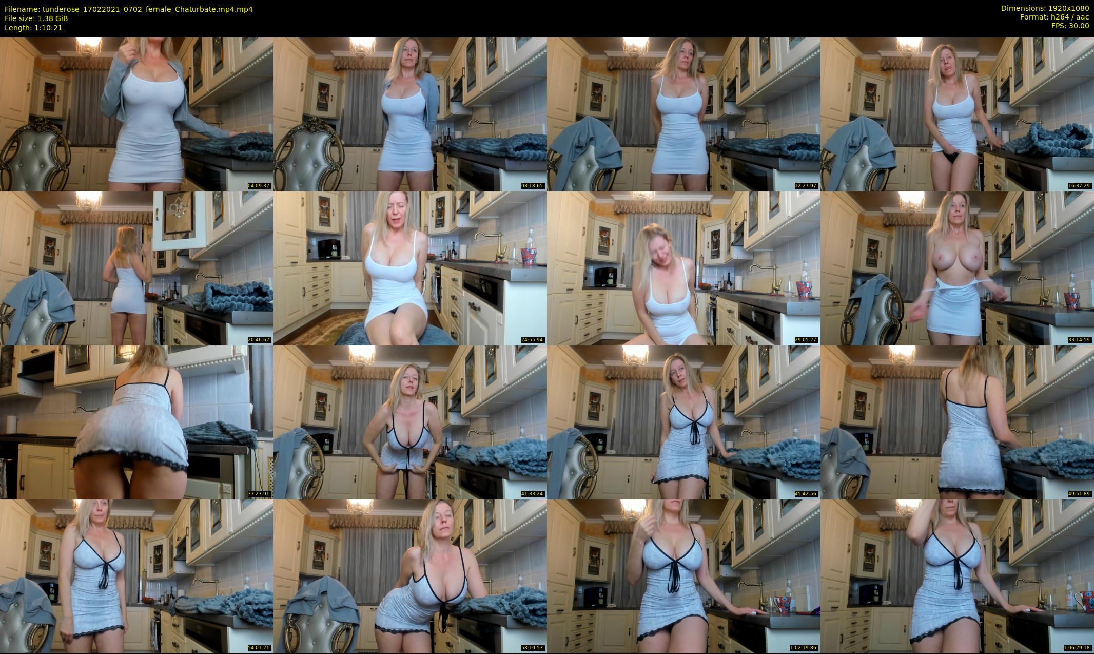tunderose — 71 minute Chaturbate female cam show recording, 1080p, Feb 17, 2021