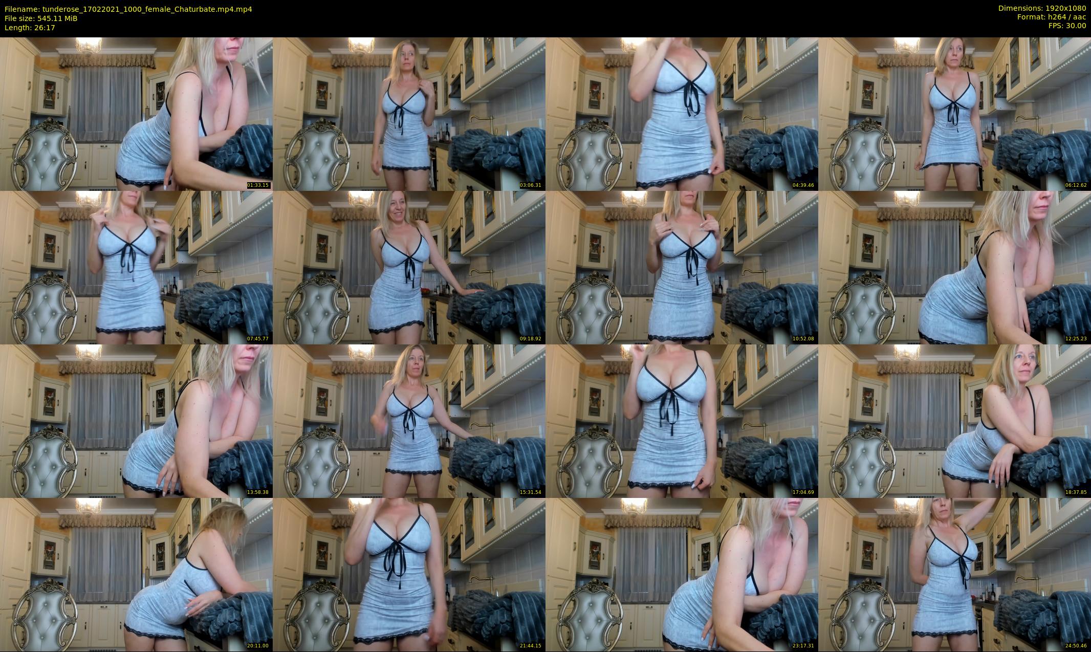 tunderose — 27 minute Chaturbate female cam show recording, 1080p, Feb 17, 2021