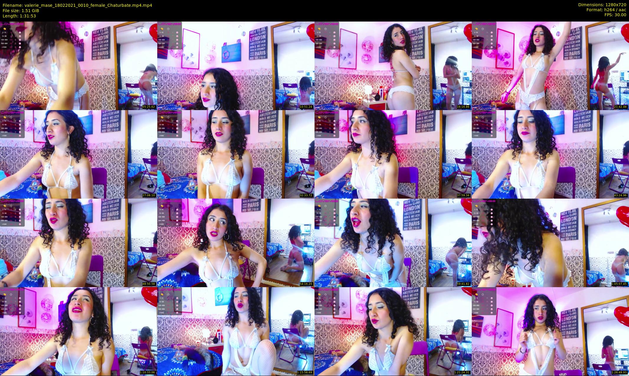 valerie_mase — 92 minute Chaturbate female cam show recording, 720p, Feb 18, 2021