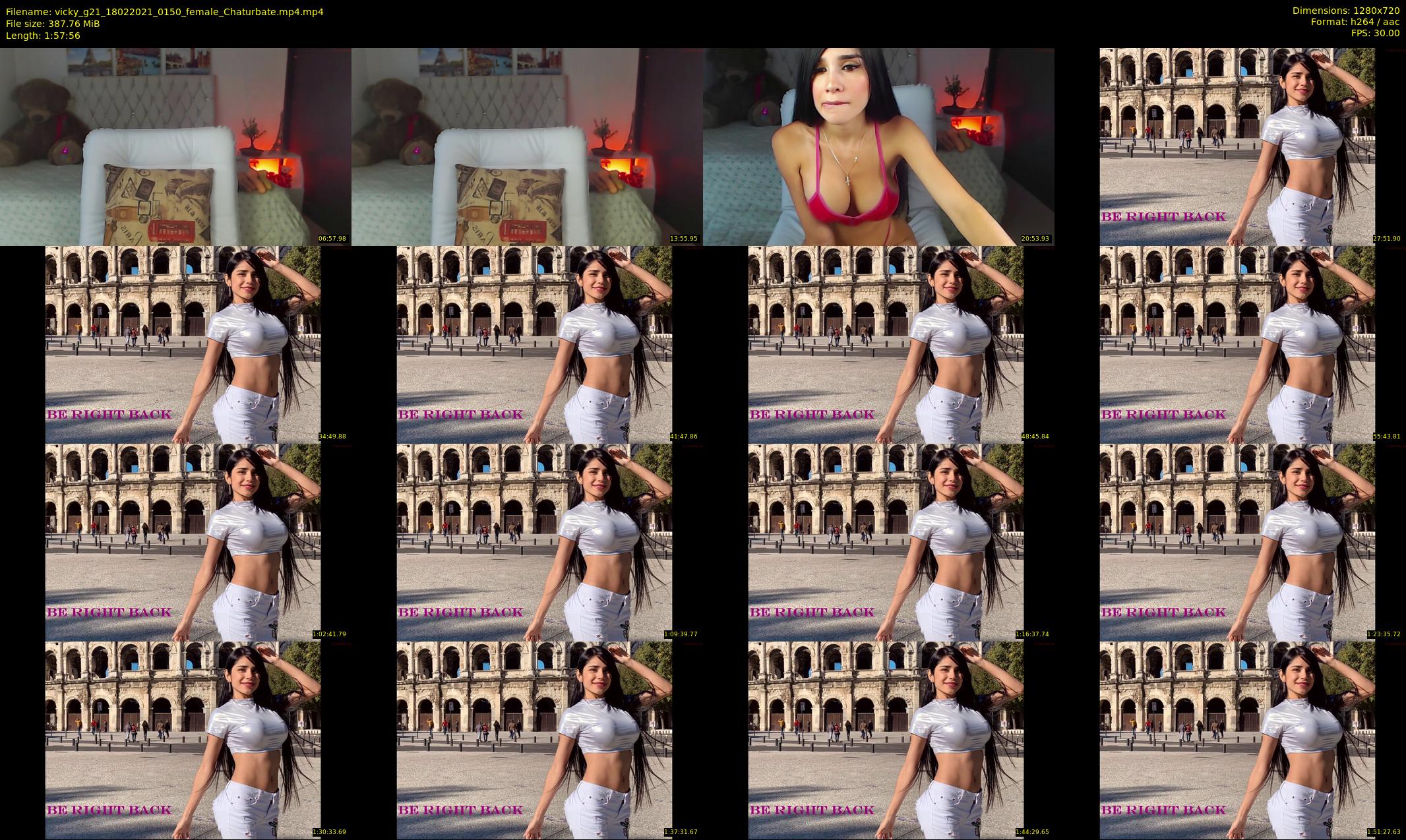 vicky_g21 — 118 minute Chaturbate female cam show recording, 720p, Feb 18, 2021