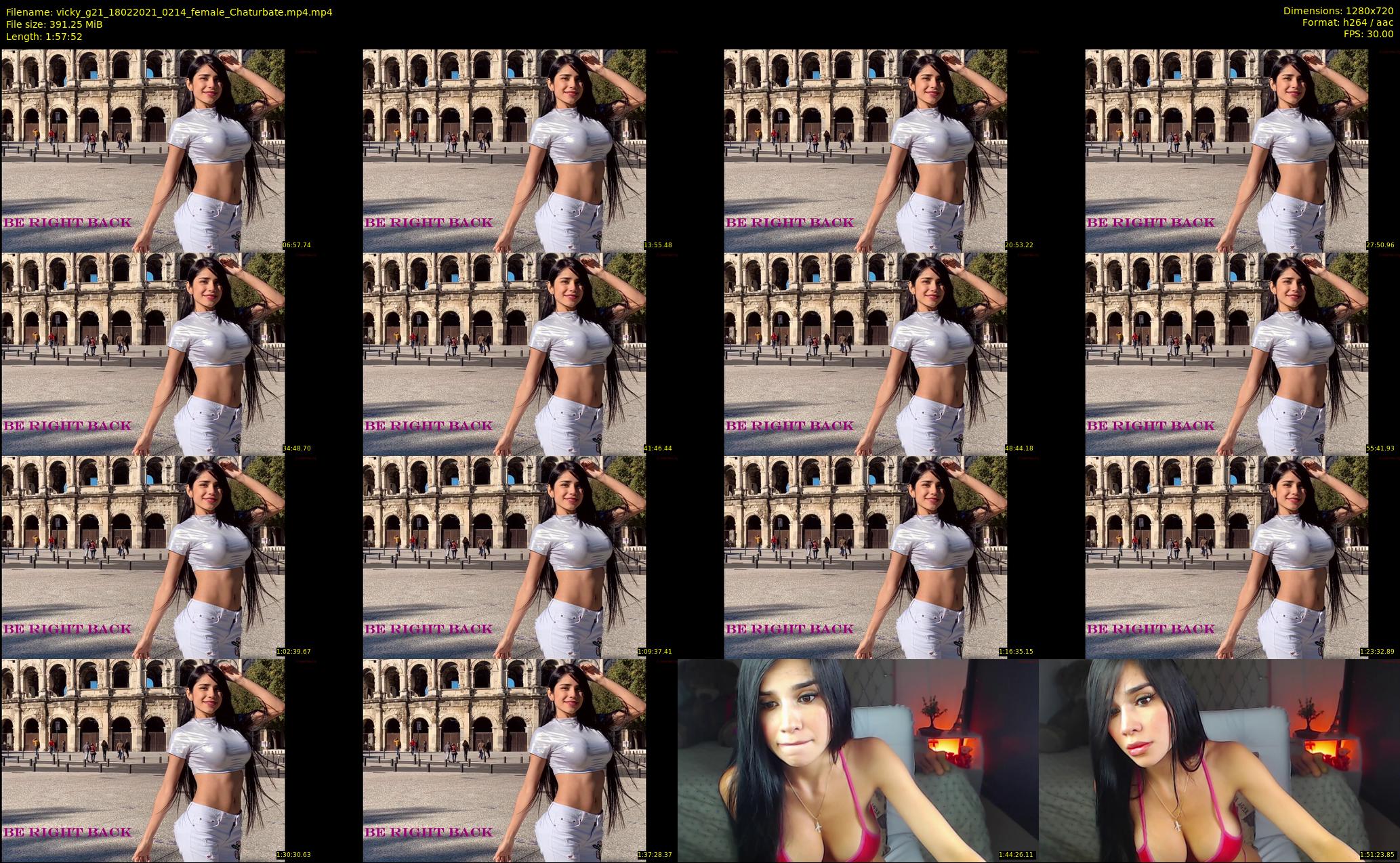 vicky_g21 — 118 minute Chaturbate female cam show recording, 720p, Feb 18, 2021