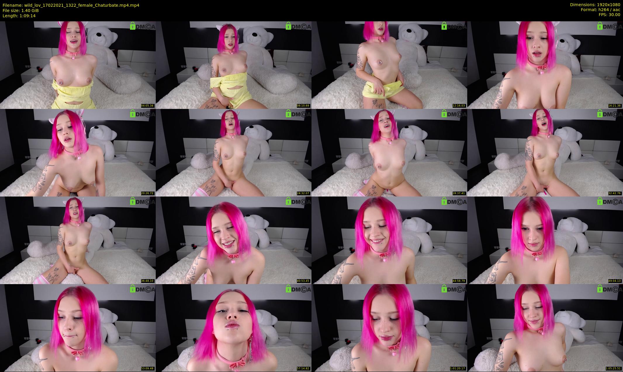 wild_lov — 70 minute Chaturbate female cam show recording, 1080p, Feb 17, 2021