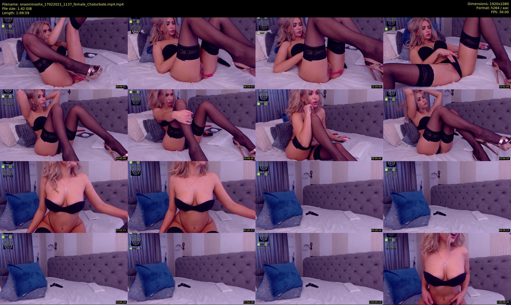 xnaominashx — 70 minute Chaturbate female cam show recording, 1080p, Feb 17, 2021