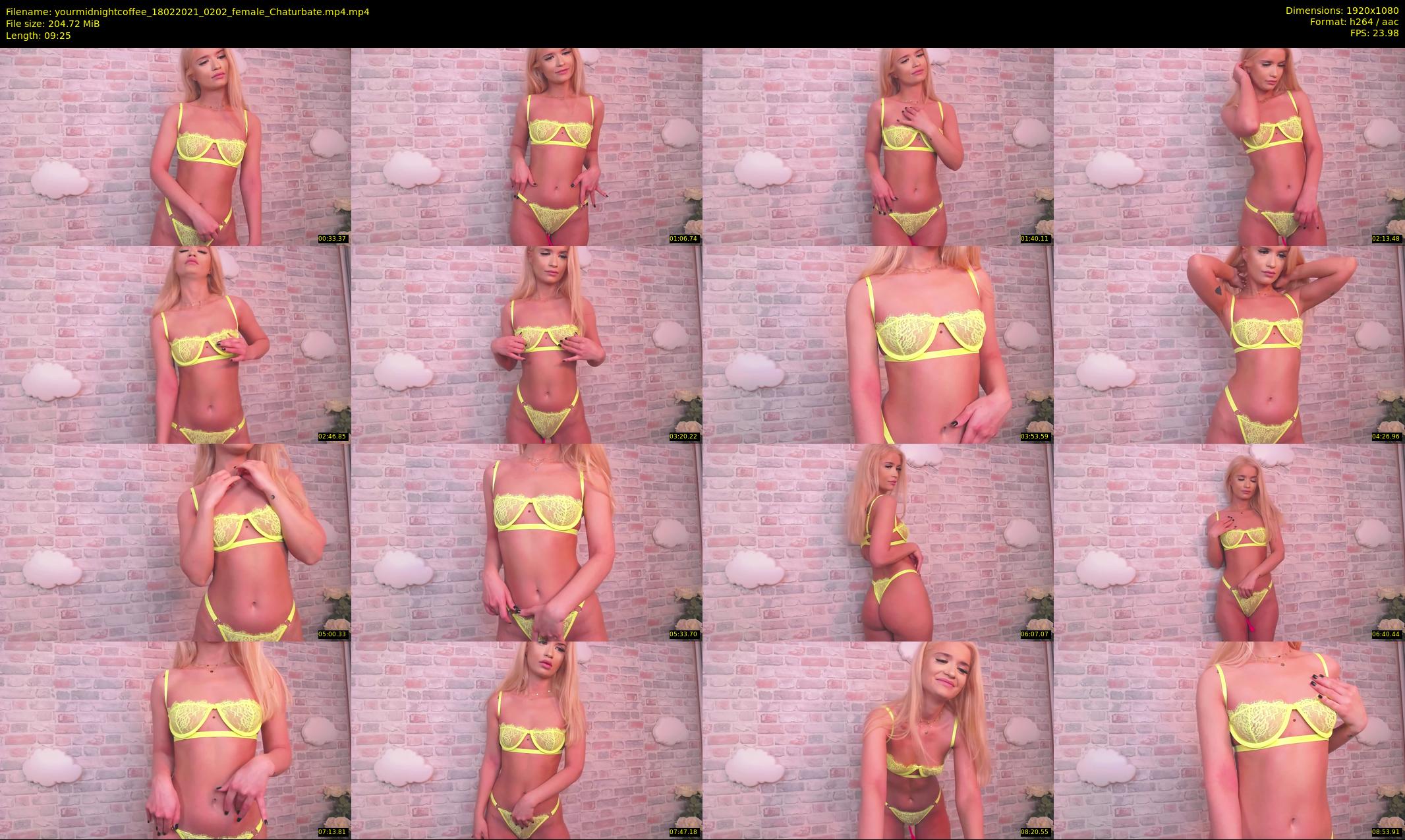 yourmidnightcoffee — 10 minute Chaturbate female cam show recording, 1080p, Feb 18, 2021