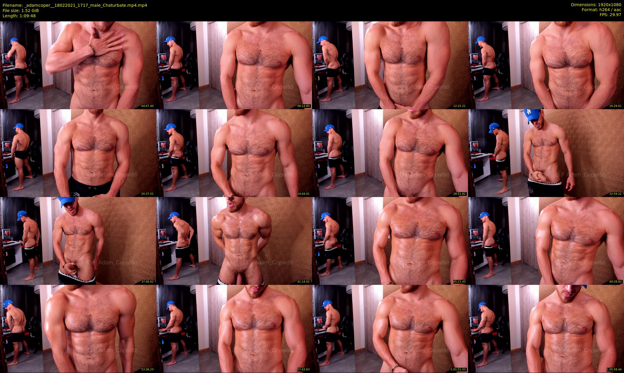 _adamcoper_ — 70 minute Chaturbate male cam show recording, 1080p, Feb 18, 2021