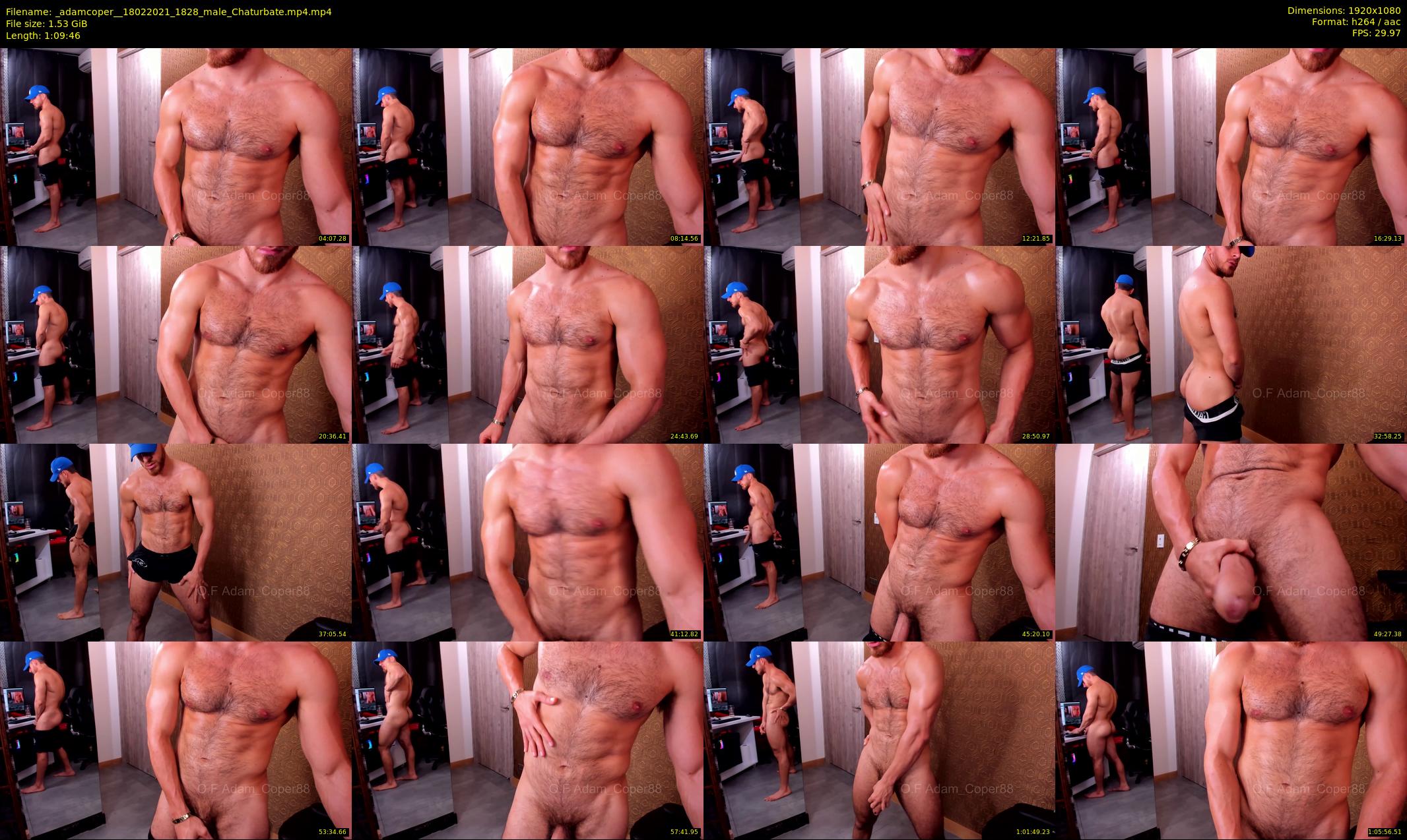 _adamcoper_ — 70 minute Chaturbate male cam show recording, 1080p, Feb 18, 2021