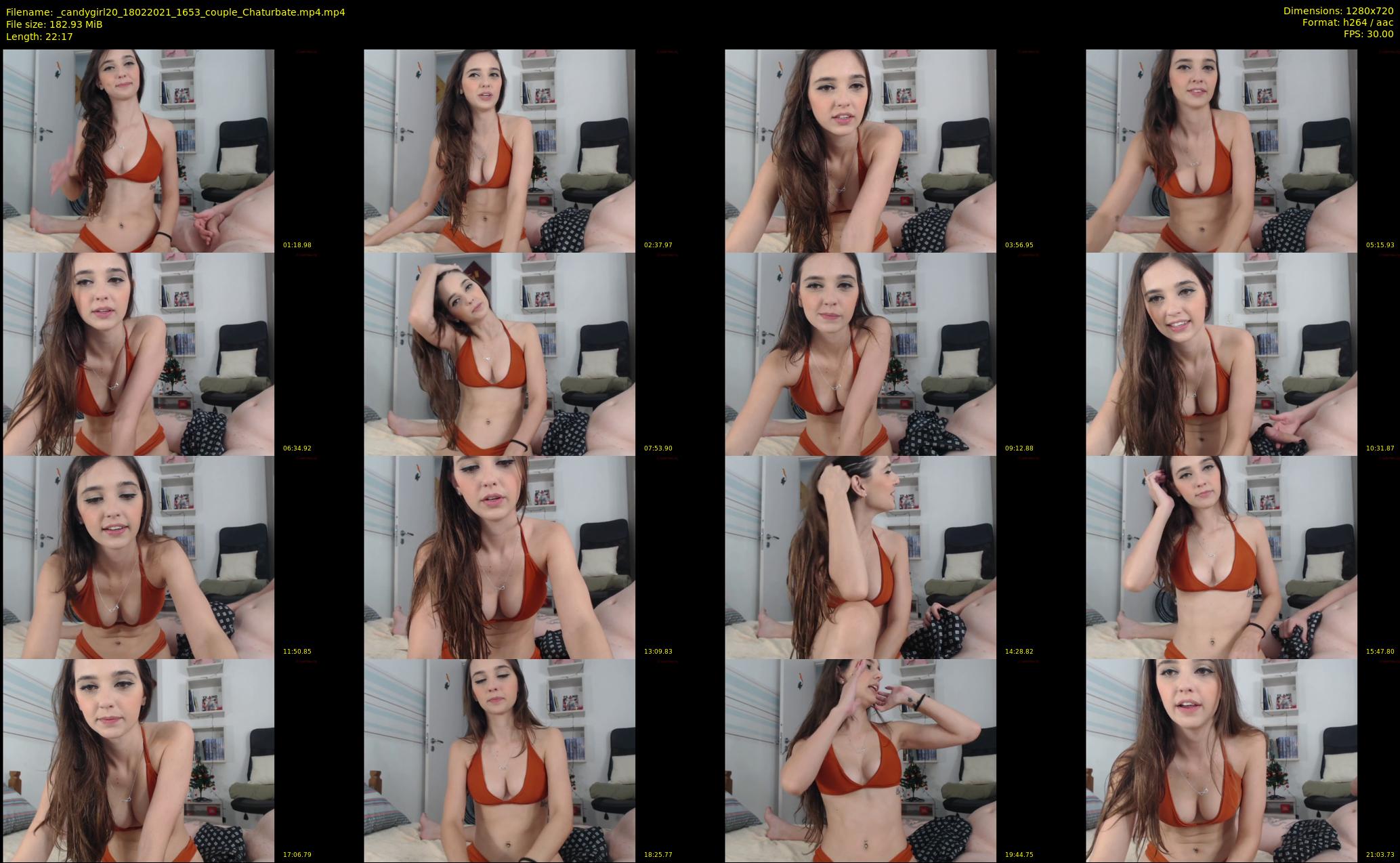 _candygirl20 — 23 minute Chaturbate female cam show recording, 720p, Feb 18, 2021