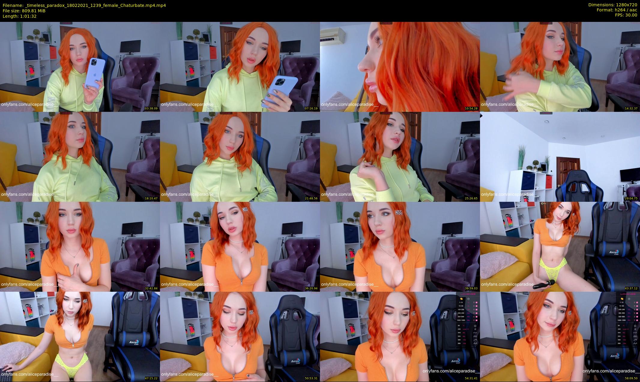 _timeless_paradox — 62 minute Chaturbate female cam show recording, 720p, Feb 18, 2021