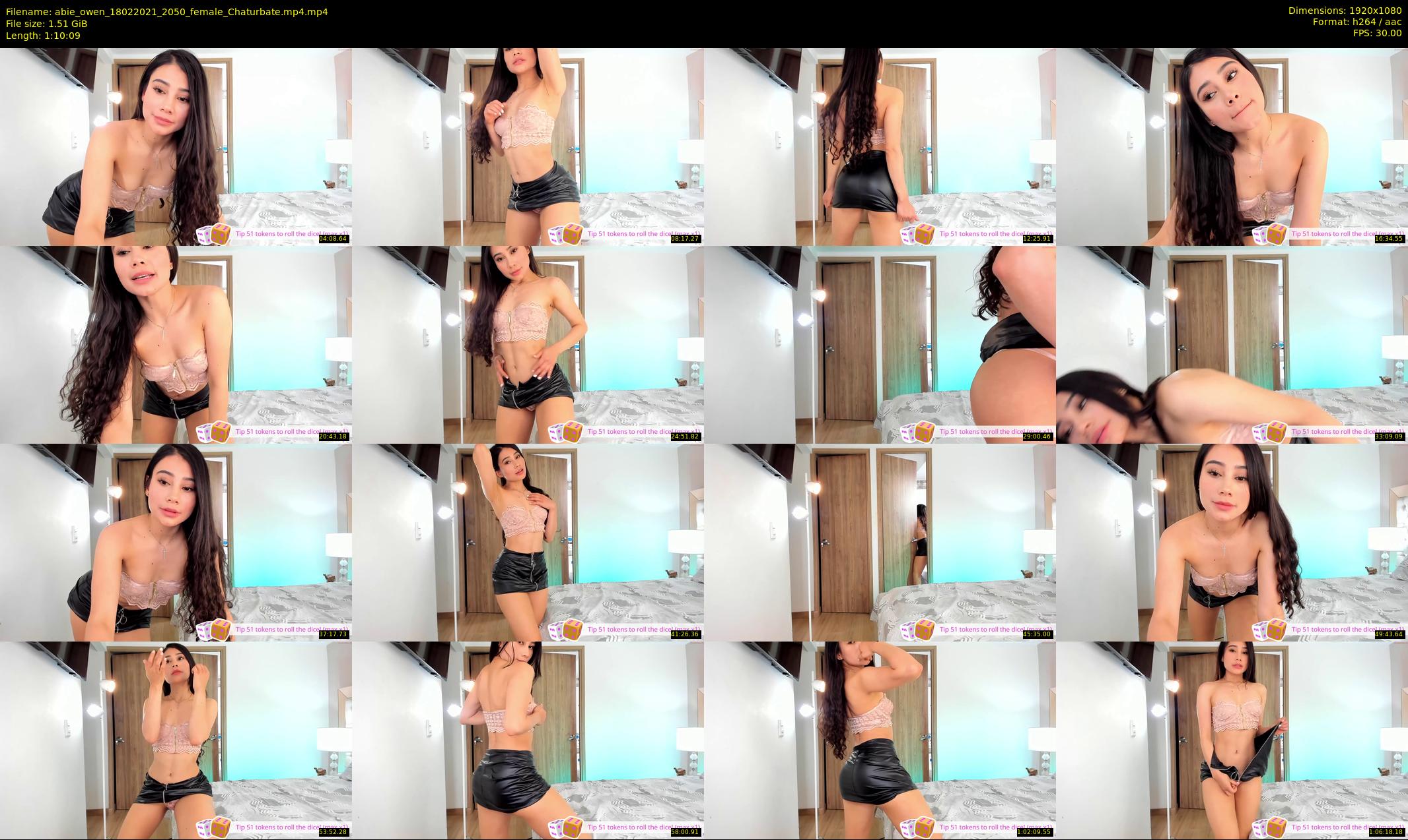 abie_owen — 71 minute Chaturbate female cam show recording, 1080p, Feb 18, 2021