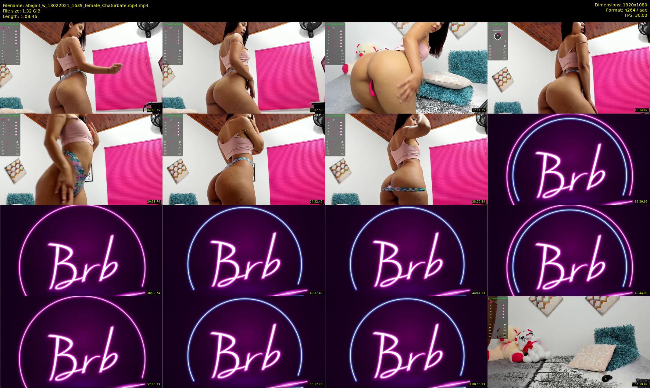 abigail_w — 69 minute Chaturbate female cam show recording, 1080p, Feb 18, 2021