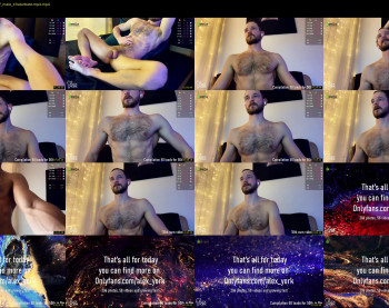 alexyork — 25 minute Chaturbate male cam show recording, 1080p, Feb 18, 2021