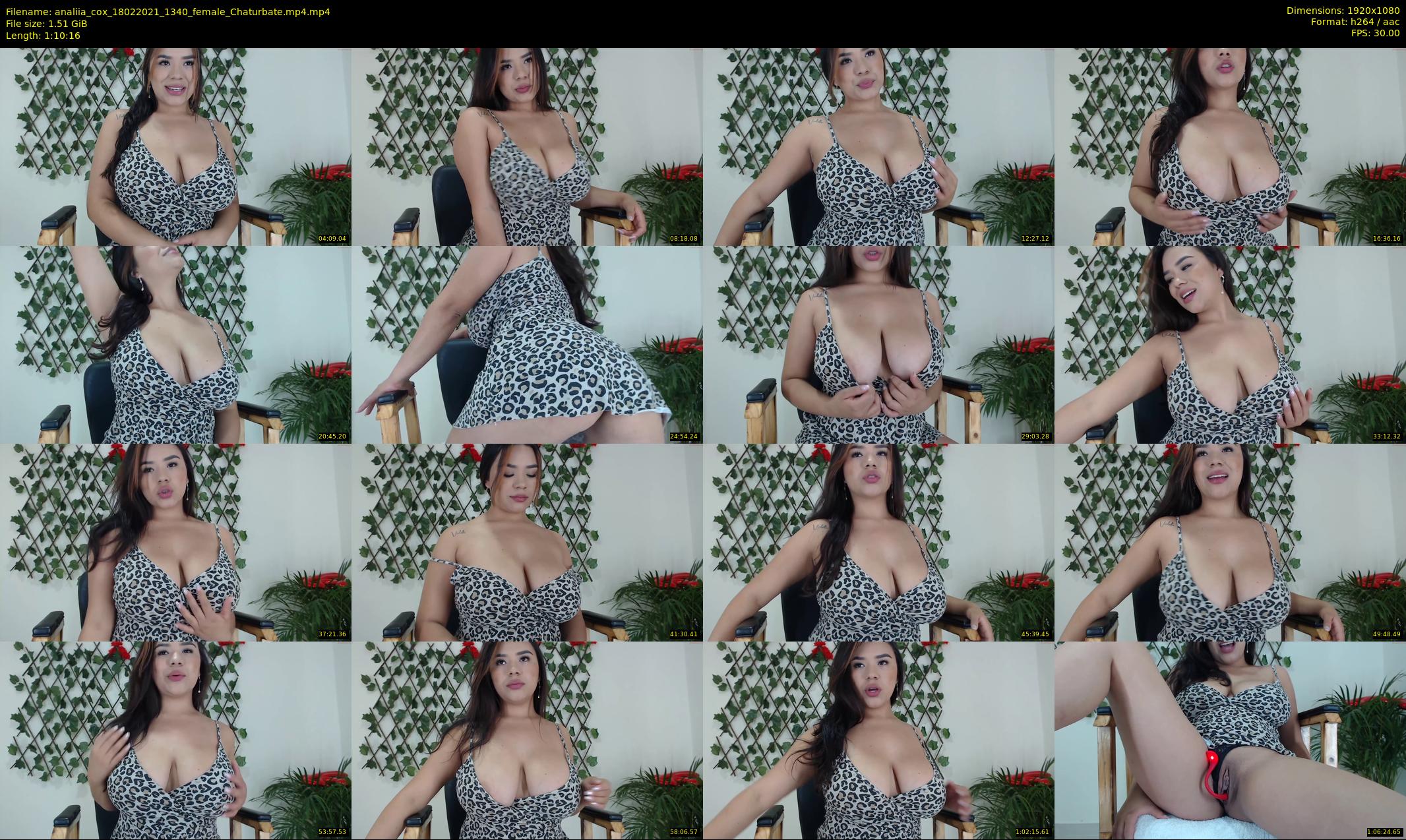 analiia_cox — 71 minute Chaturbate female cam show recording, 1080p, Feb 18, 2021
