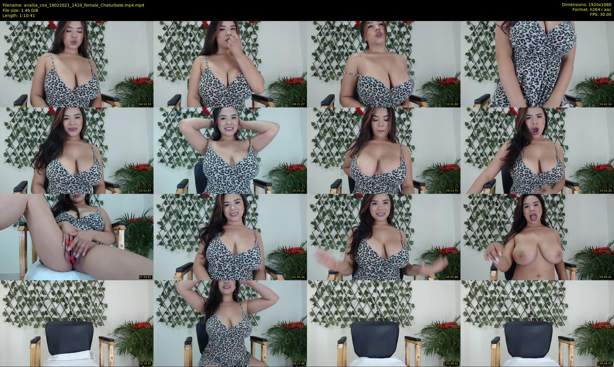 analiia_cox — 71 minute Chaturbate female cam show recording, 1080p, Feb 18, 2021
