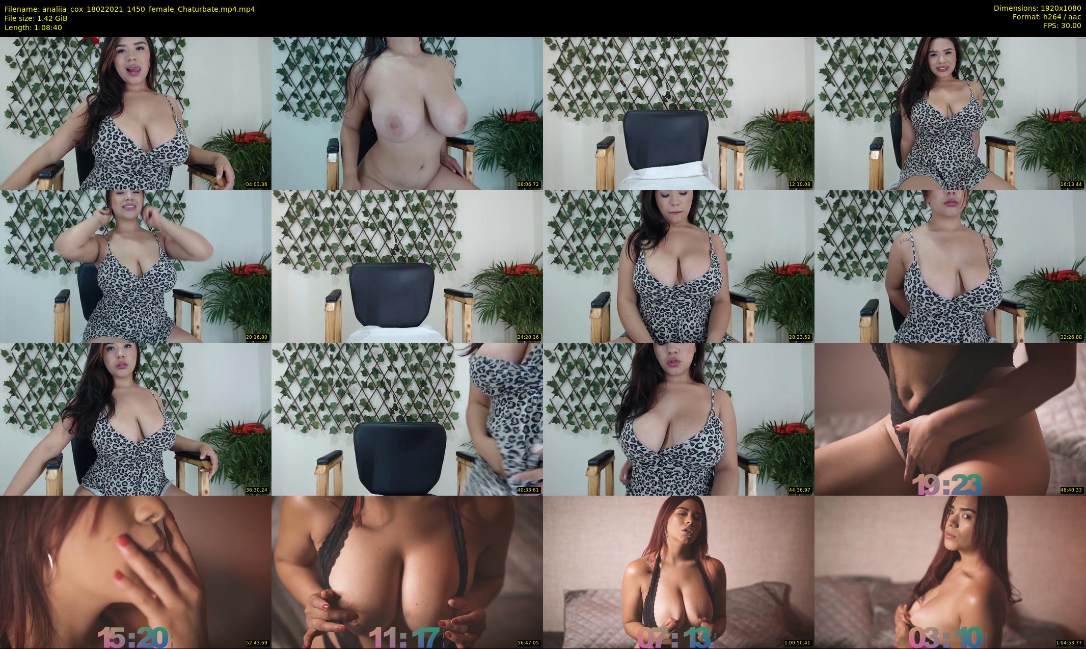 analiia_cox — 69 minute Chaturbate female cam show recording, 1080p, Feb 18, 2021