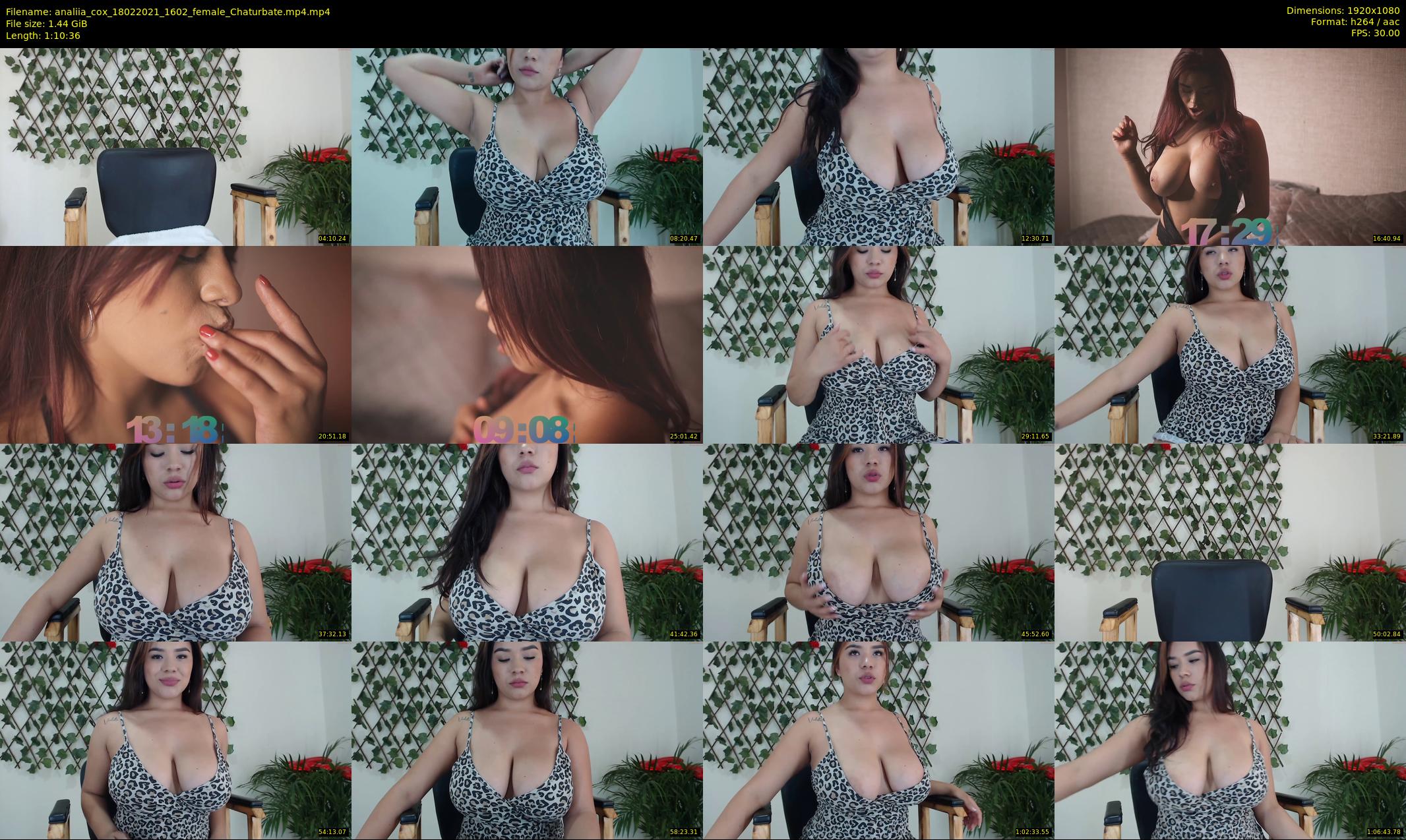 analiia_cox — 71 minute Chaturbate female cam show recording, 1080p, Feb 18, 2021