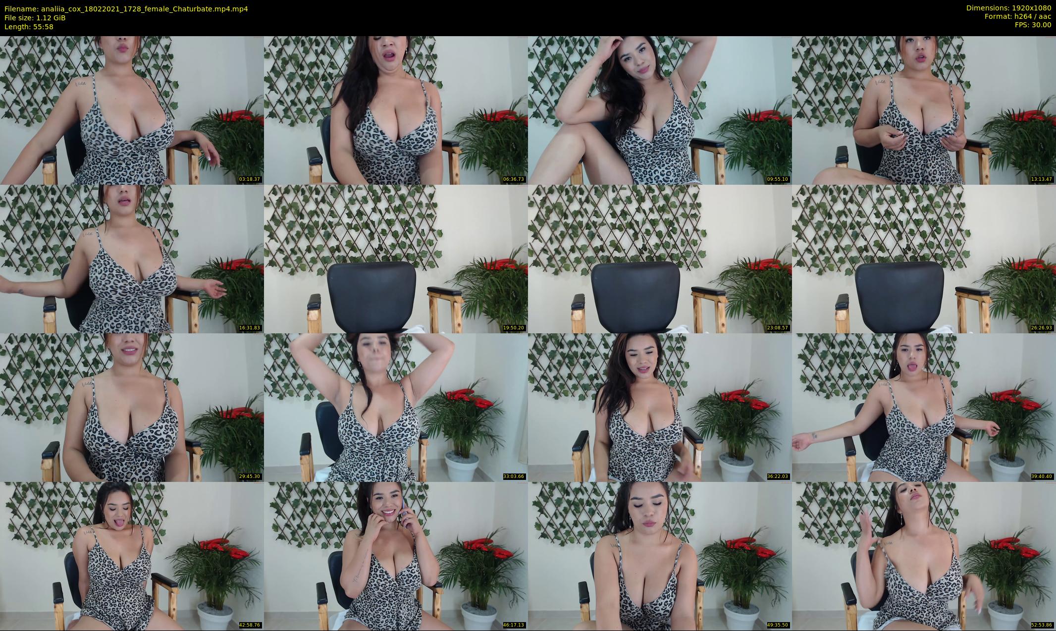 analiia_cox — 56 minute Chaturbate female cam show recording, 1080p, Feb 18, 2021