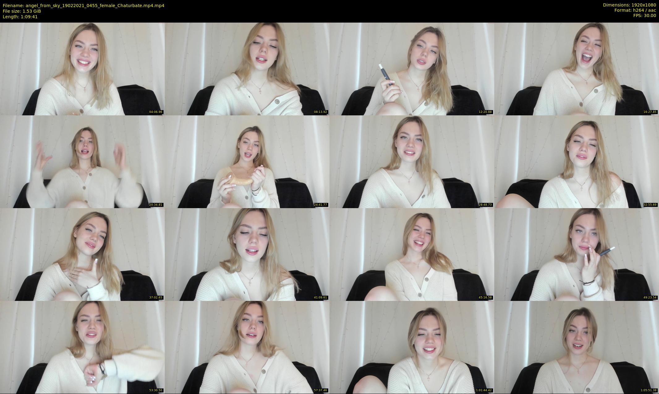 angel_from_sky — 70 minute Chaturbate female cam show recording, 1080p, Feb 19, 2021