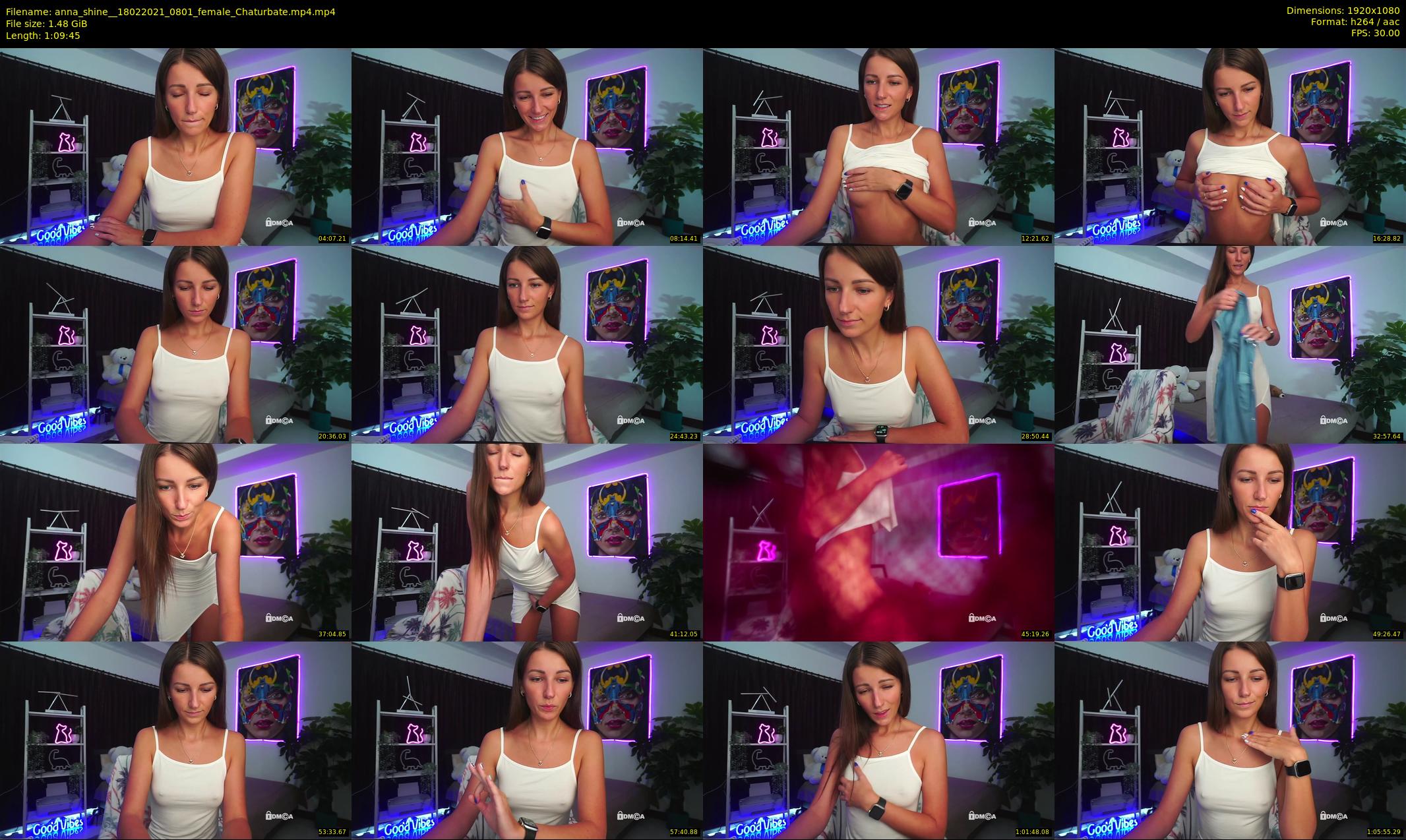 anna_shine_ — 70 minute Chaturbate female cam show recording, 1080p, Feb 18, 2021