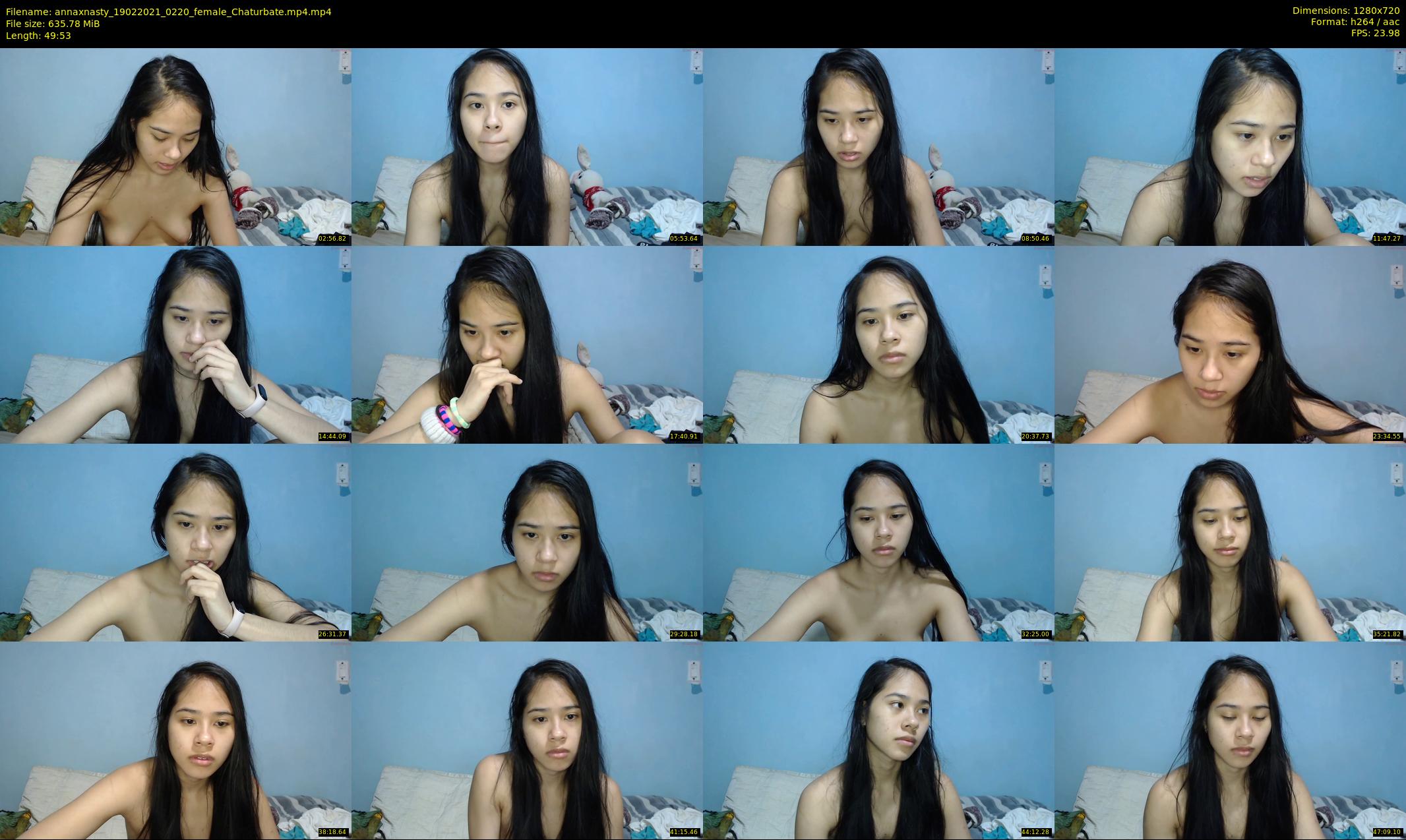 annaxnasty — 50 minute Chaturbate female cam show recording, 720p, Feb 19, 2021