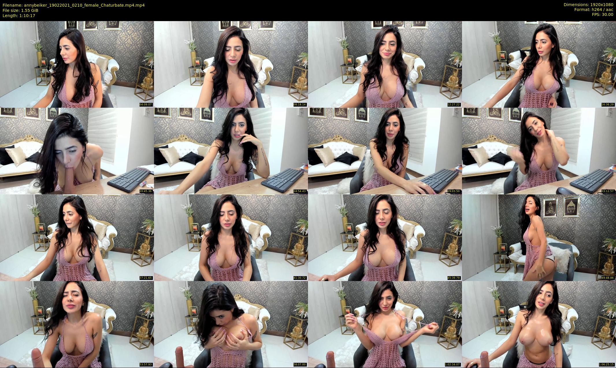 annybeiker — 71 minute Chaturbate female cam show recording, 1080p, Feb 19, 2021