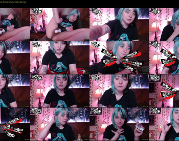 blueasfuck — 70 minute Chaturbate female cam show recording, 720p, Feb 18, 2021