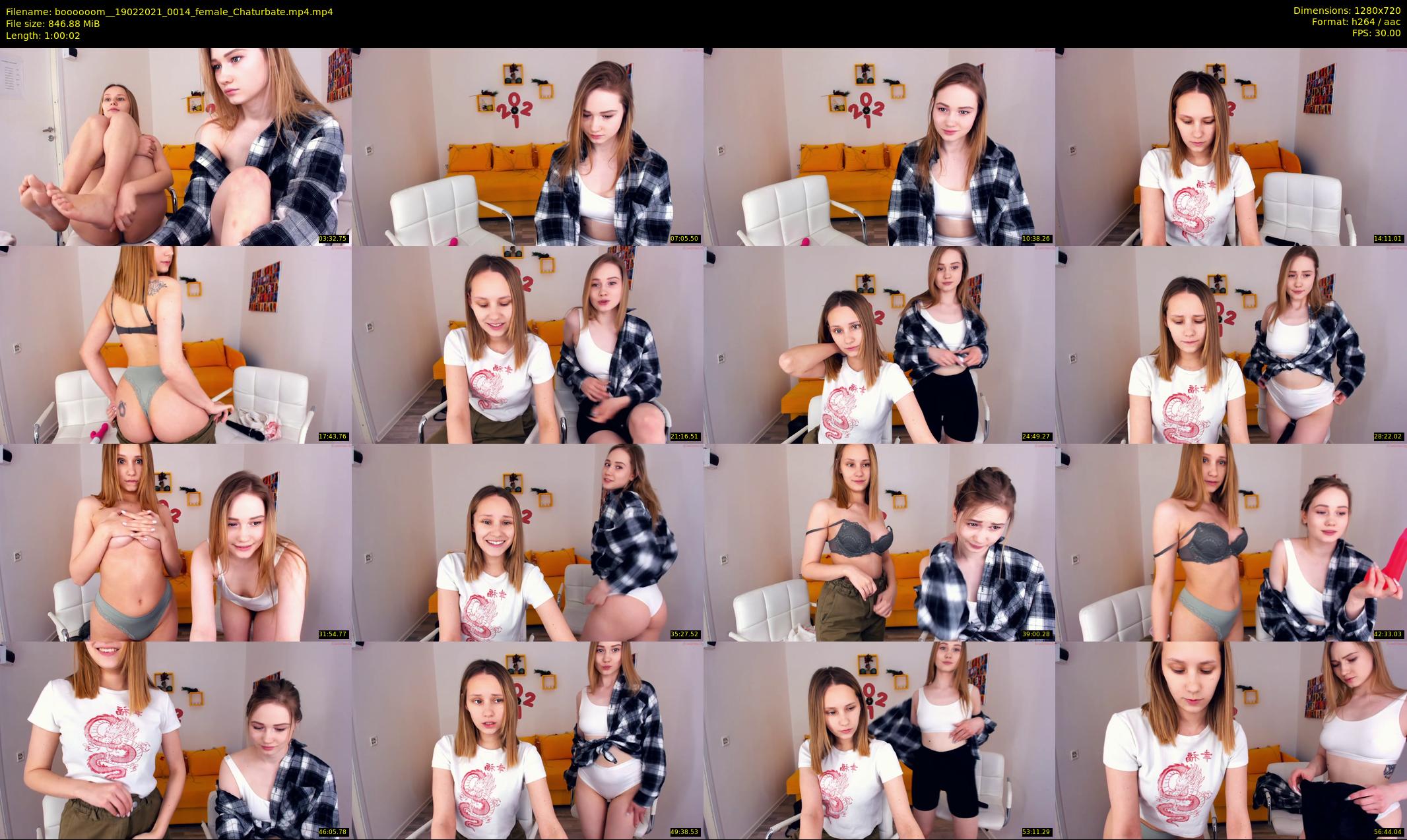 boooooom_ — 61 minute Chaturbate female cam show recording, 720p, Feb 19, 2021