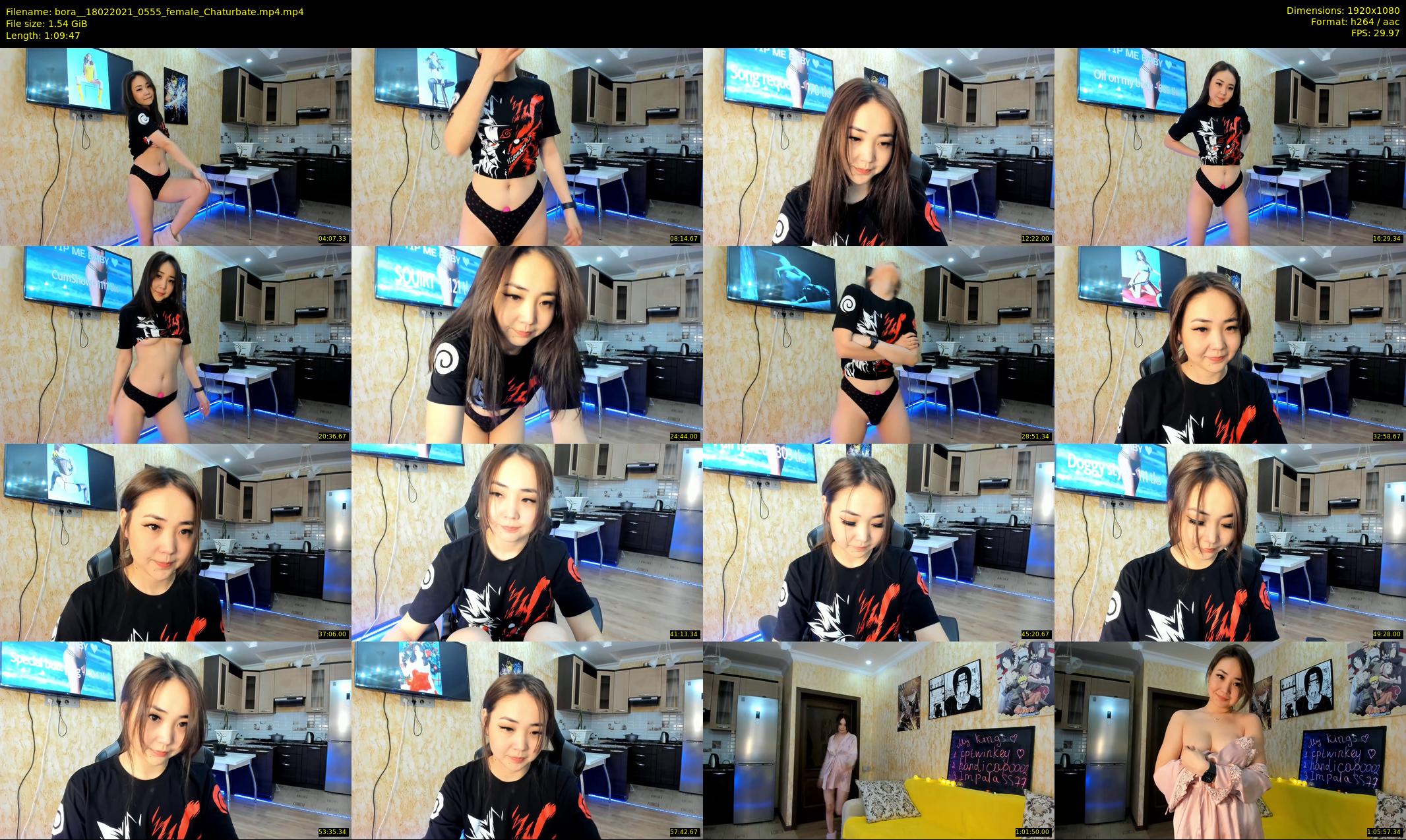 bora_ — 70 minute Chaturbate female cam show recording, 1080p, Feb 18, 2021