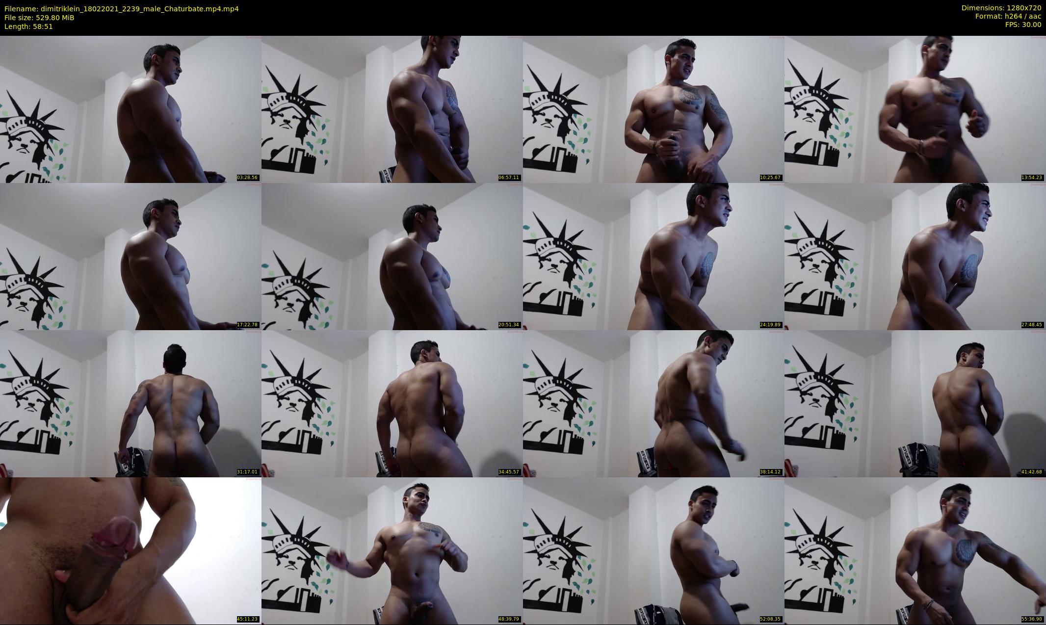 dimitriklein — 59 minute Chaturbate male cam show recording, 720p, Feb 18, 2021
