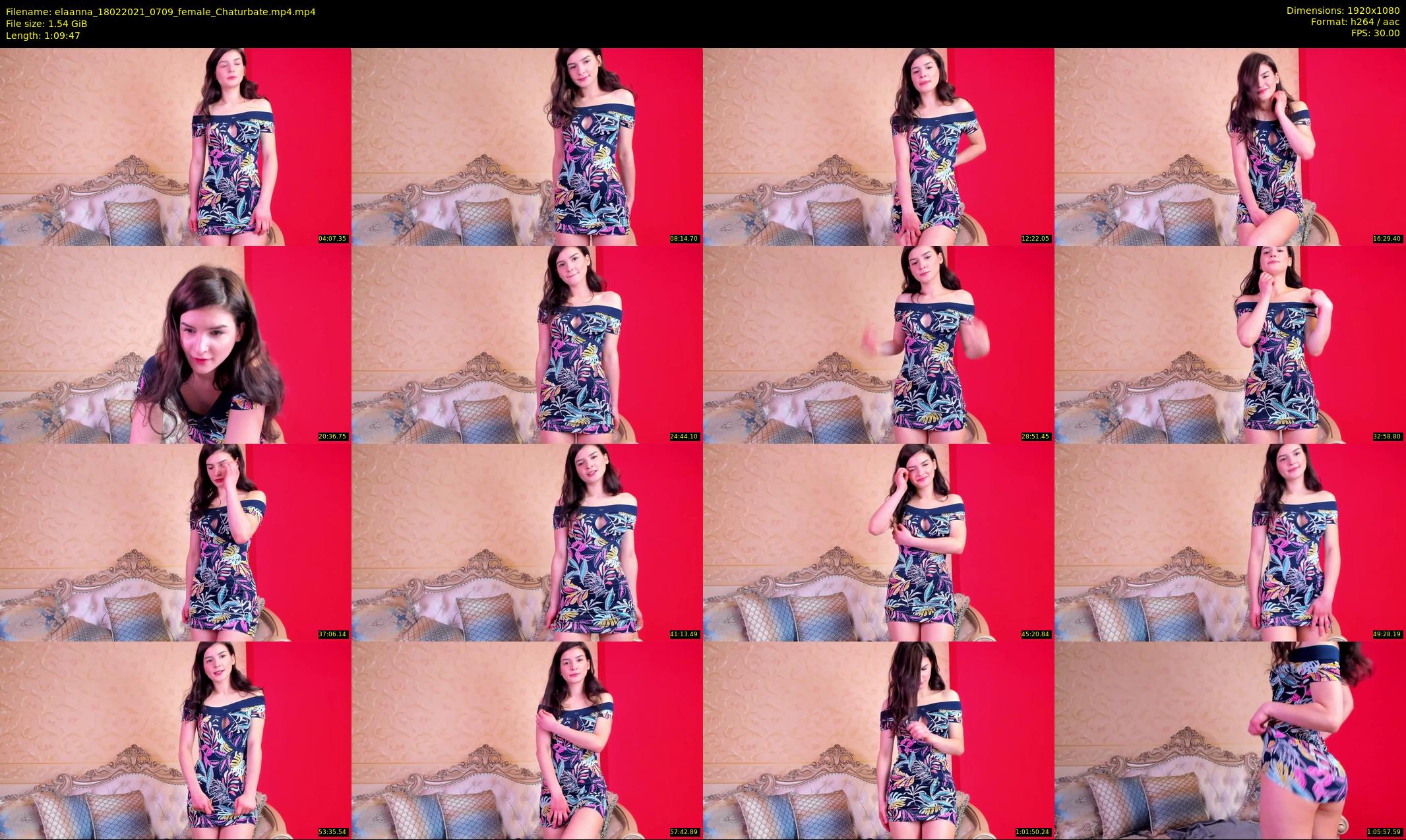 elaanna — 70 minute Chaturbate female cam show recording, 1080p, Feb 18, 2021