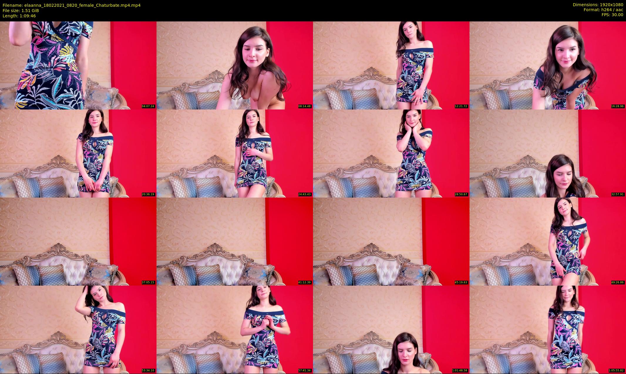 elaanna — 70 minute Chaturbate female cam show recording, 1080p, Feb 18, 2021