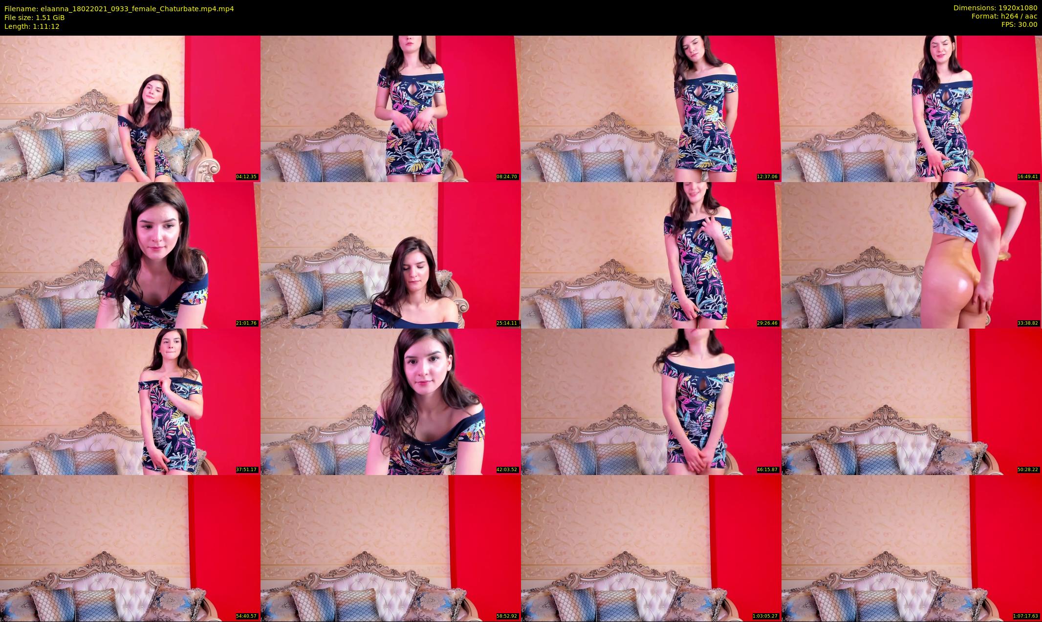 elaanna — 72 minute Chaturbate female cam show recording, 1080p, Feb 18, 2021