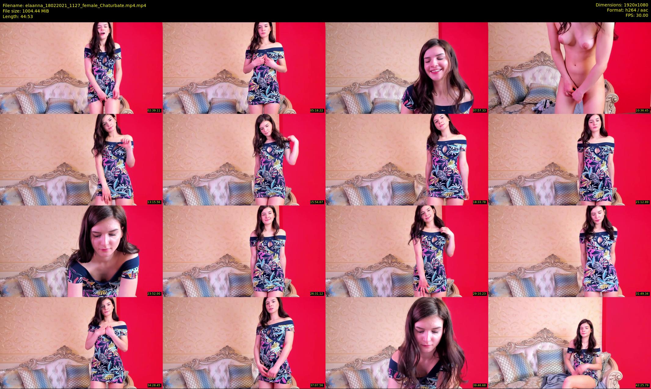 elaanna — 45 minute Chaturbate female cam show recording, 1080p, Feb 18, 2021