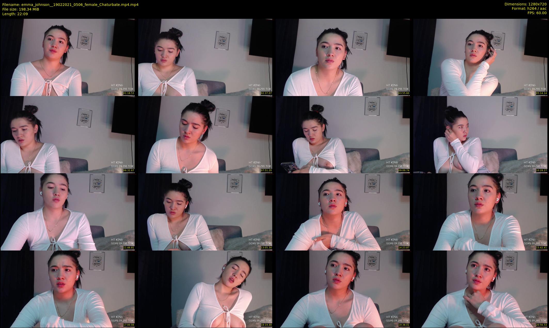 emma_johnson_ — 23 minute Chaturbate female cam show recording, 720p, Feb 19, 2021